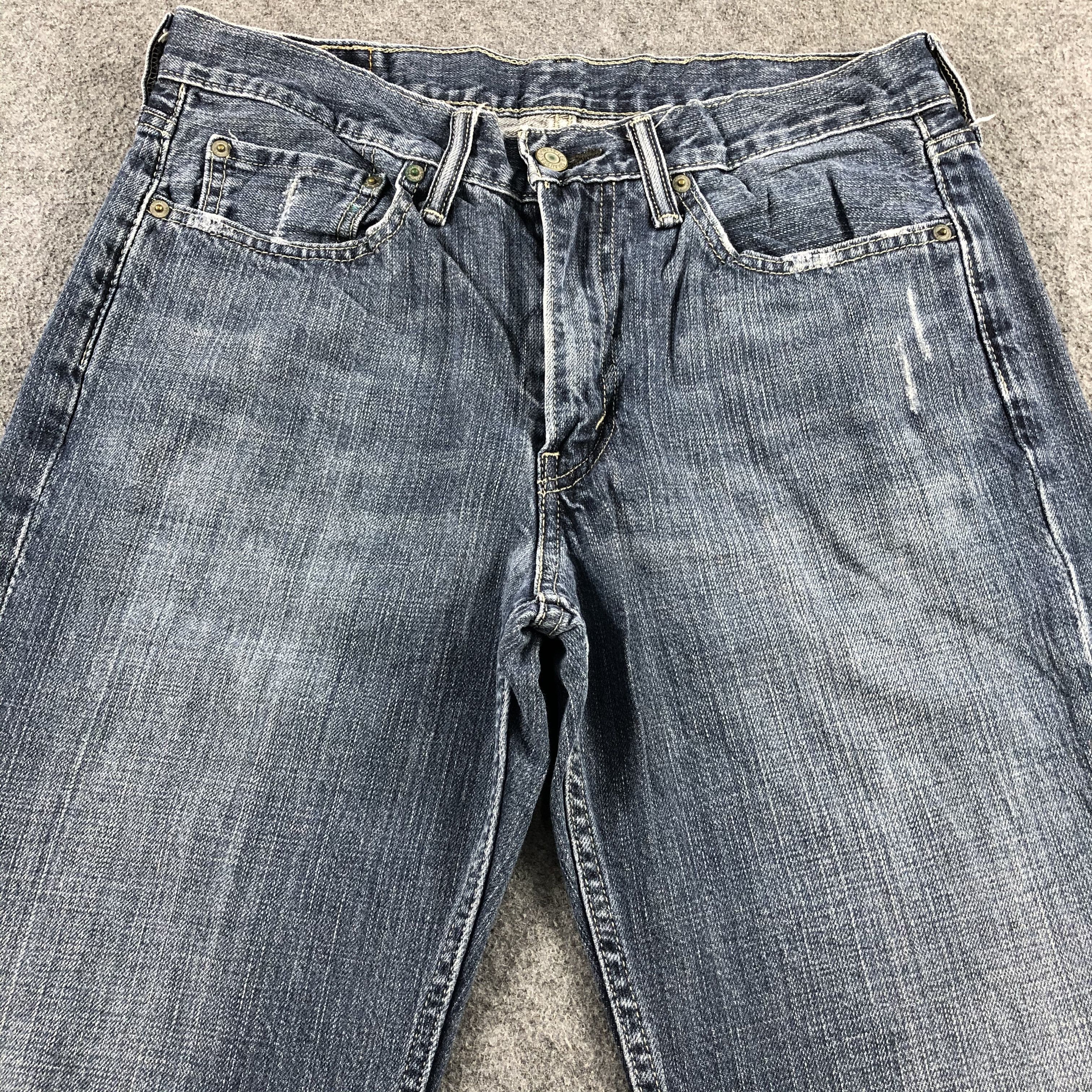Levi's Vintage Blue Wash Levis 514 Jeans-J2145 Size US 33 - 3 Thumbnail