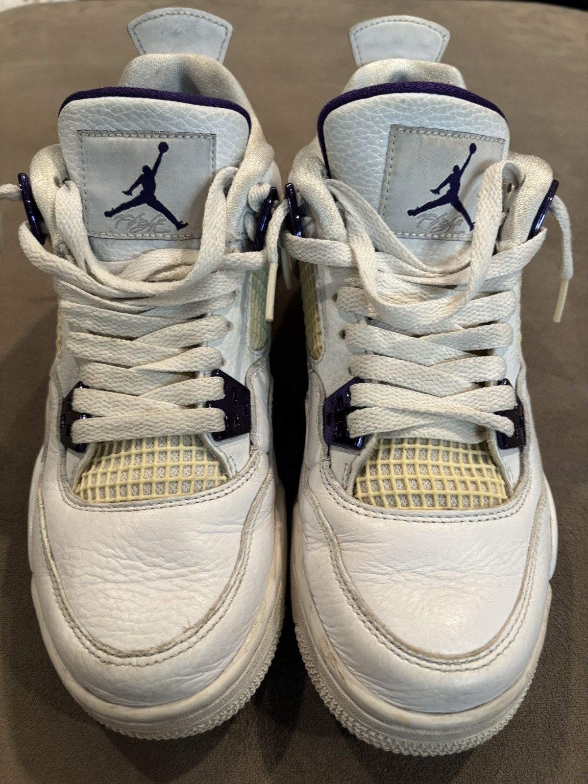 Jordan Brand Used Jordan 4 “Metallic Purple” Size US 7 / EU 40 - 4 Thumbnail