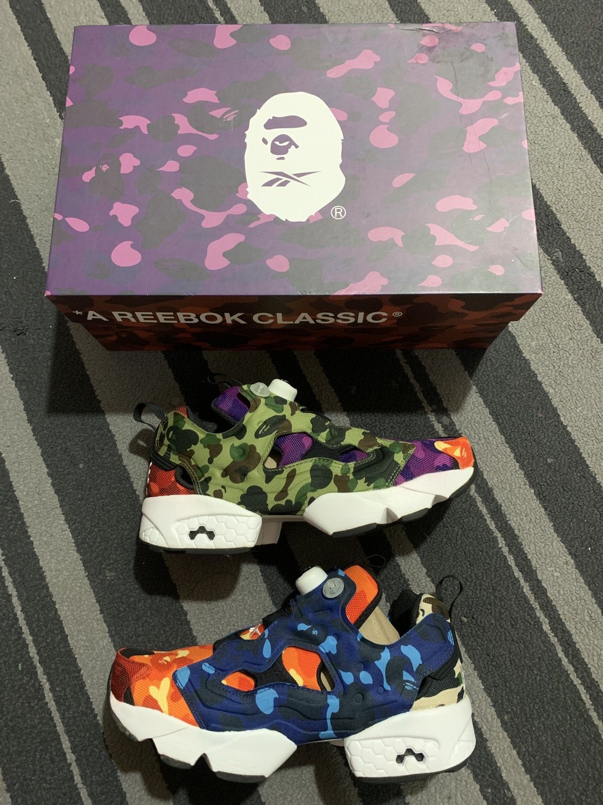 Bape × Reebok Bape x Reebok Instapump Fury OG Size US 8 / EU 41 - 8 Thumbnail