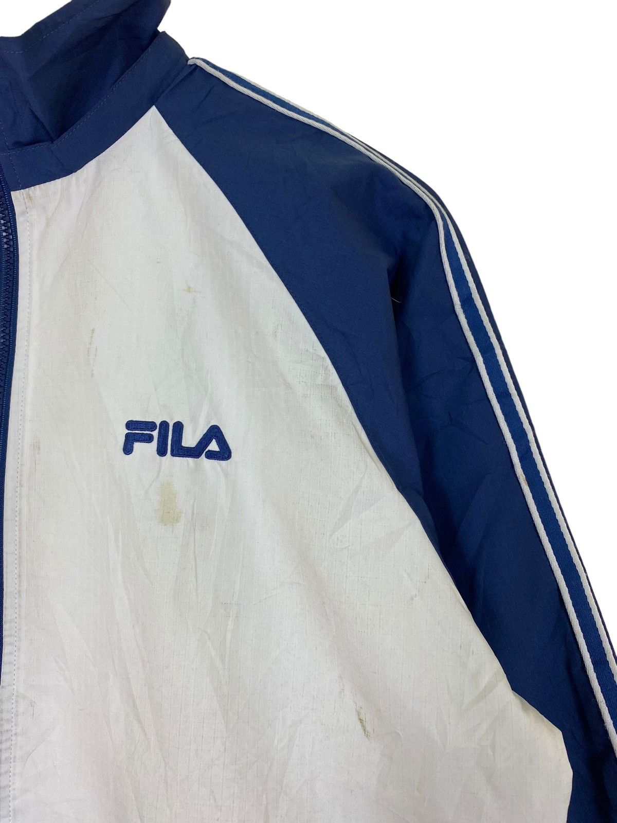 Fila Fila Biella Italia Zip Up Sweater Size US M / EU 48-50 / 2 - 3 Thumbnail