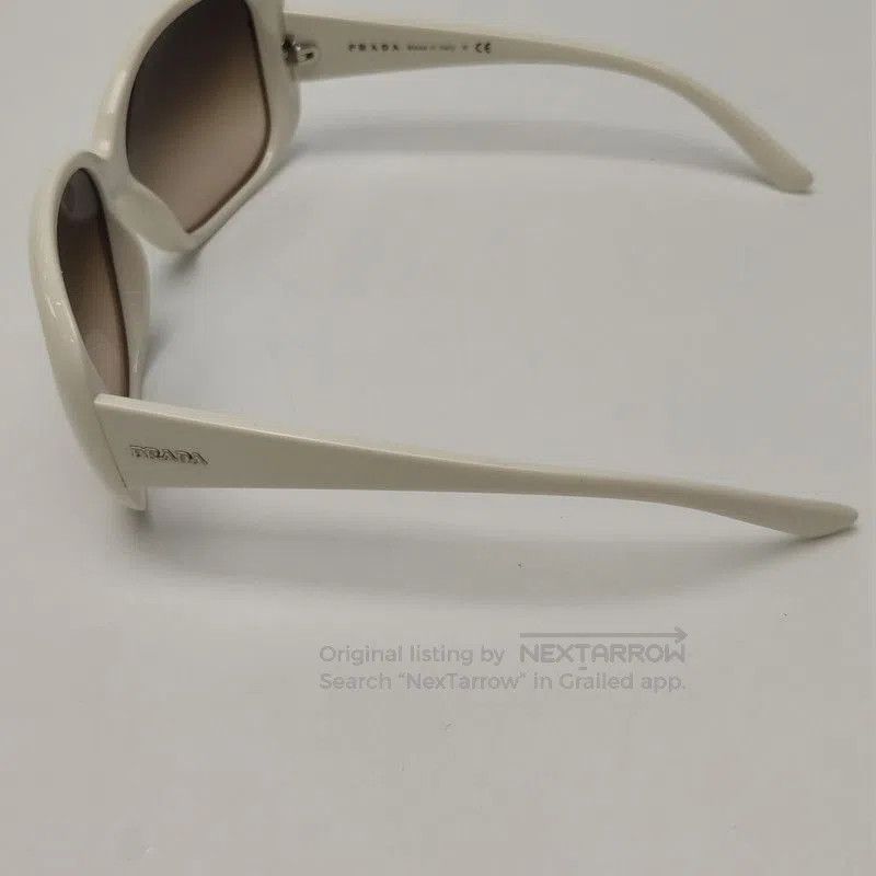 Prada Prada Logo Frame Sunglasses with Gradient Lenses. Size ONE SIZE - 9 Thumbnail