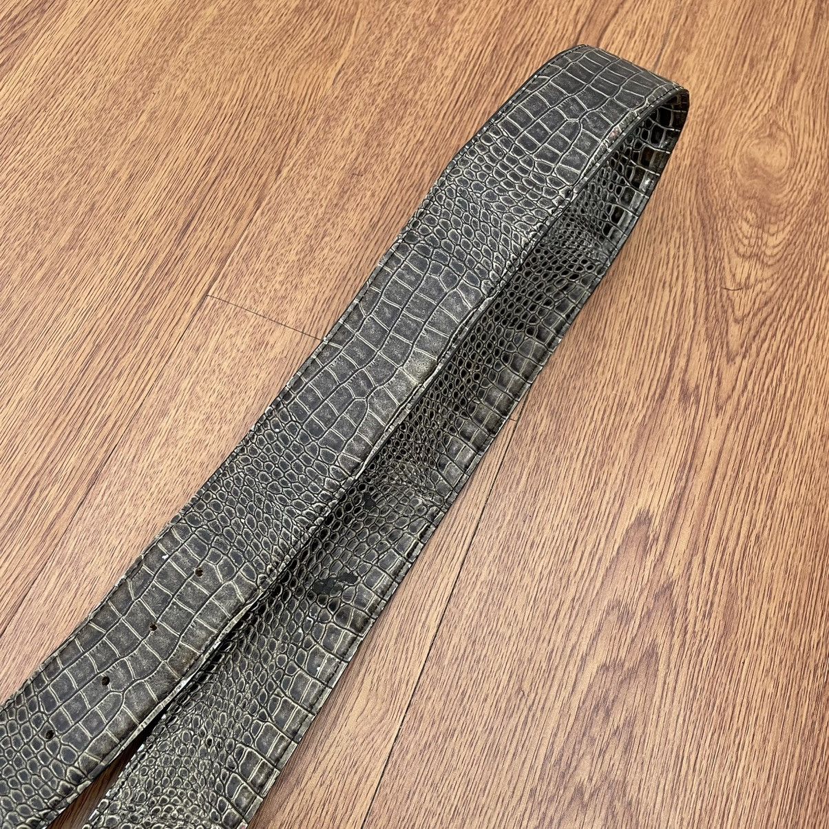 If Six Was Nine × Japanese Brand × Le Grande Bleu (L.G.B.) Snakeskin allover belt Size ONE SIZE - 3 Thumbnail