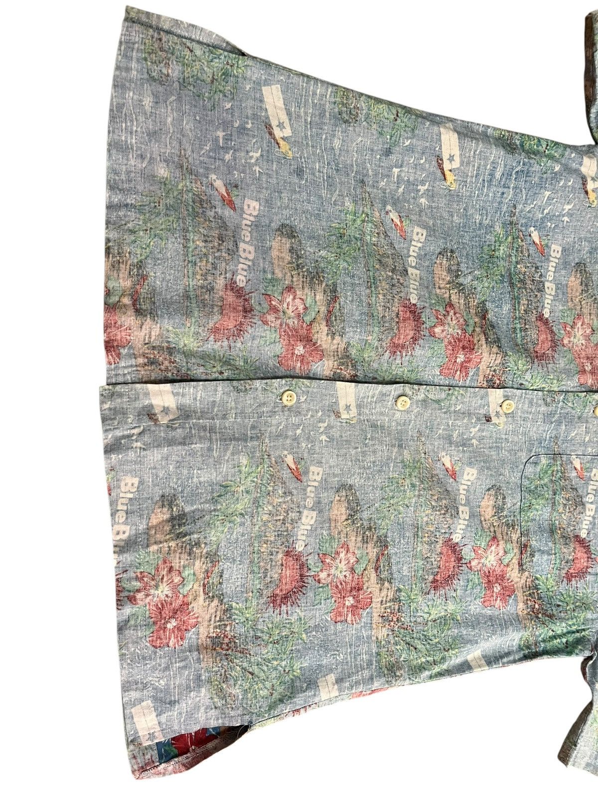 Blue Blue Japan × HOLLYWOOD RANCH MARKET Blue Blue Hawaii Shirt Size US M / EU 48-50 / 2 - 8 Thumbnail