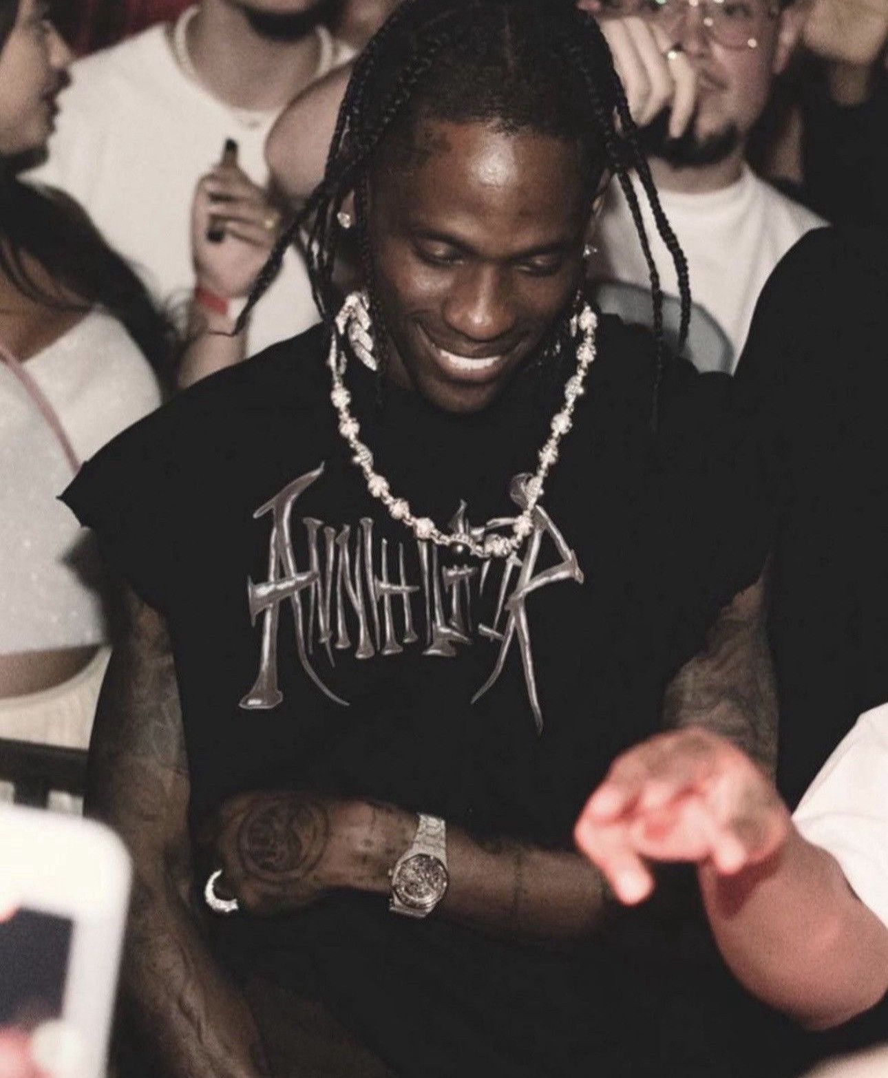 Travis Scott Travis Scott x CourtneyMC “ANNIHILATOR” Tee Size US XL / EU 56 / 4 - 3 Thumbnail