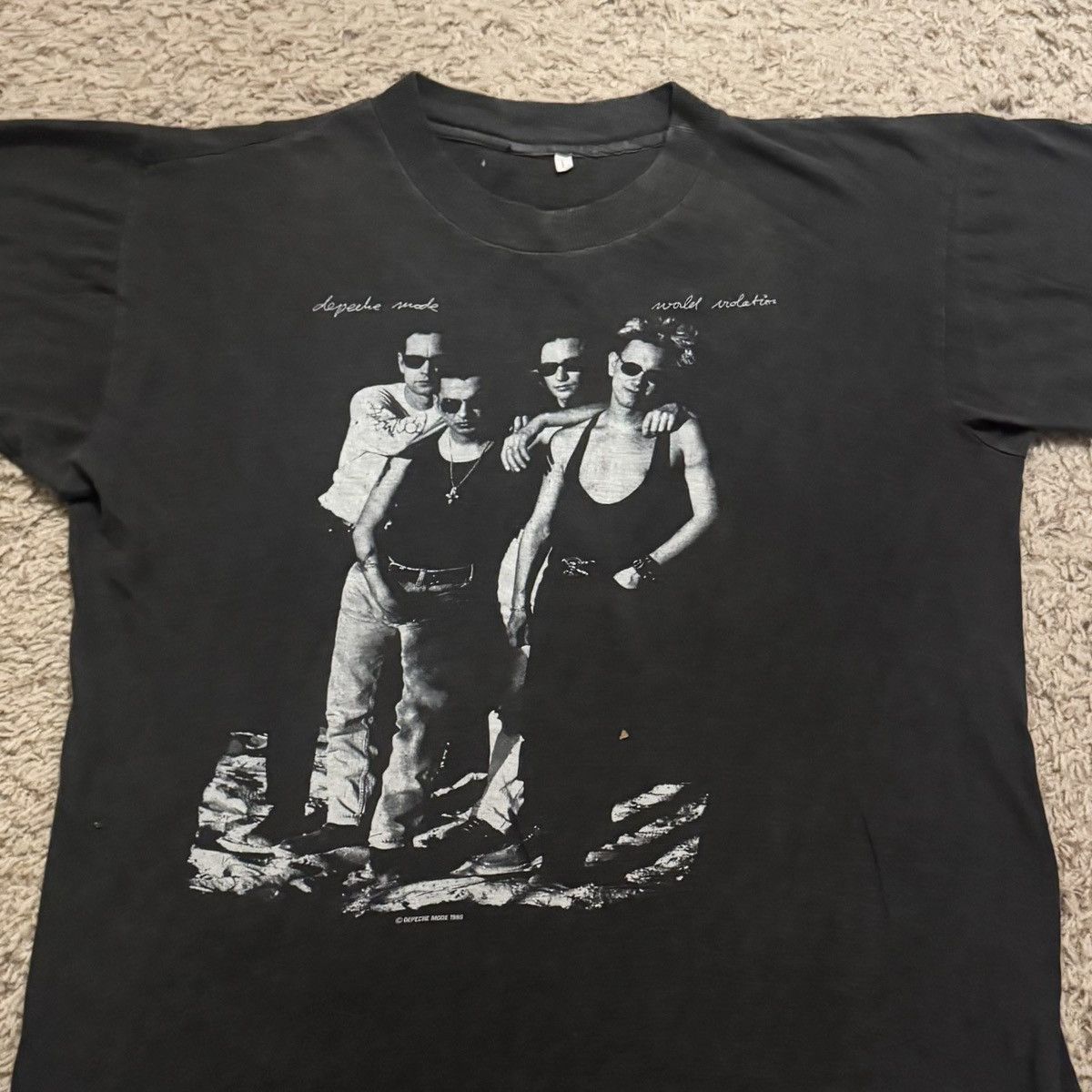 Other Vintage 1990 Depeche Mode Tour Tee L Size US L / EU 52-54 / 3 - 3 Thumbnail