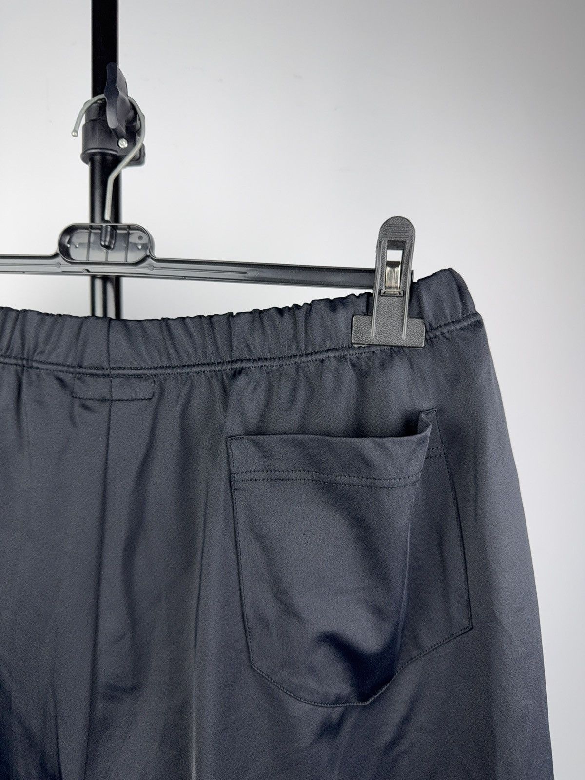 Emporio Armani 90s Retro Emporio Armani Black Swim Shorts Logo Patch L / 52 Size US 36 / EU 52 - 8 Thumbnail