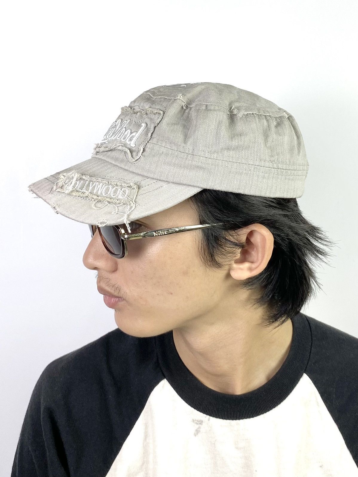 If Six Was Nine × Japanese Brand × Le Grande Bleu (L.G.B.) BINDINGOFFER💥 hollywood cadet commando hat japanese brand Size ONE SIZE - 1 Thumbnail