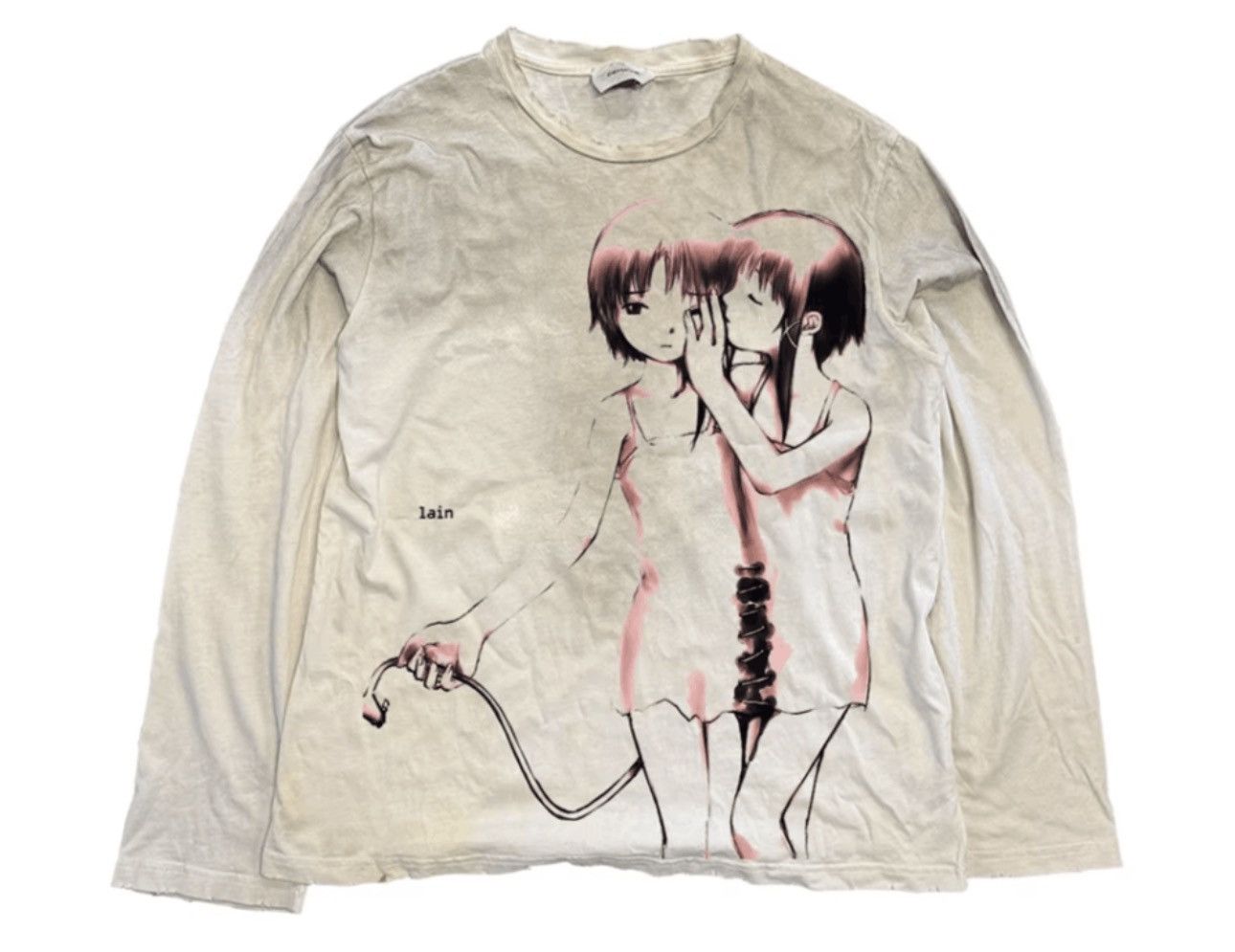 Japanese Brand Vintage Washed Long Sleeves T-Shirt Size US XL / EU 56 / 4 - 1 Thumbnail