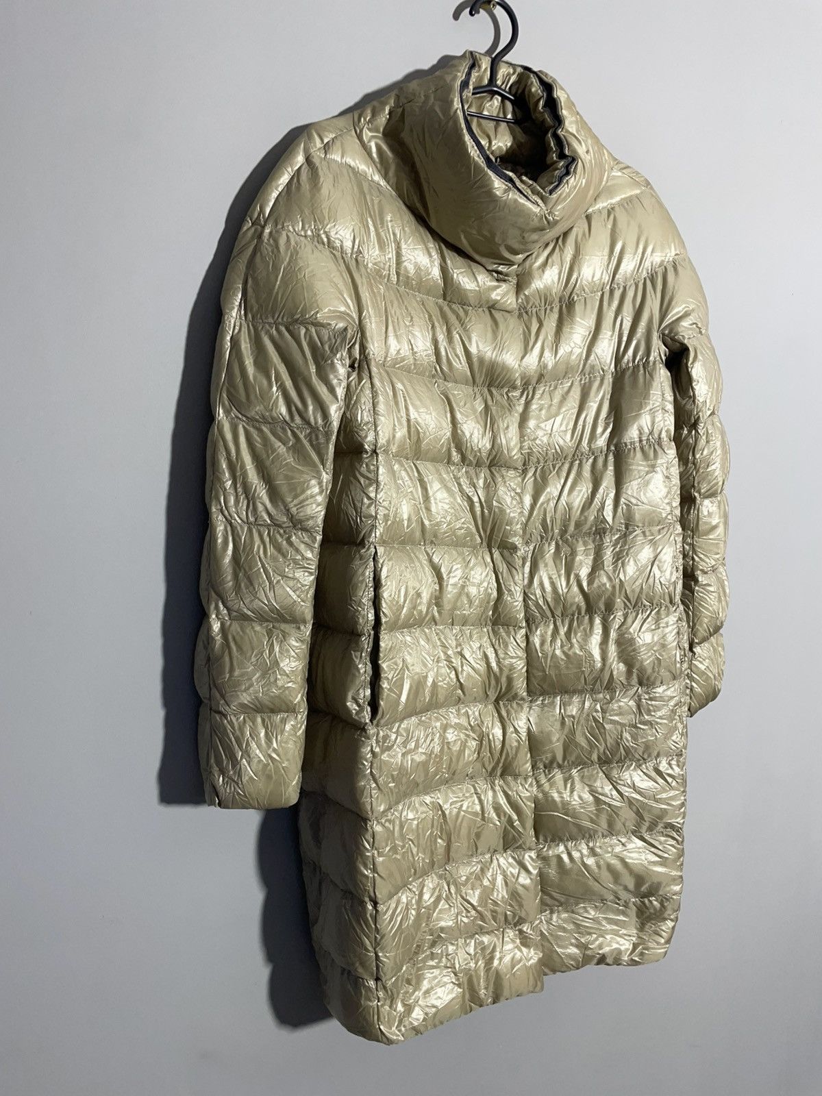 Herno Herno Long Down Puffer beige jacket size 40(M) Size S / US 4 / IT 40 - 2 Thumbnail
