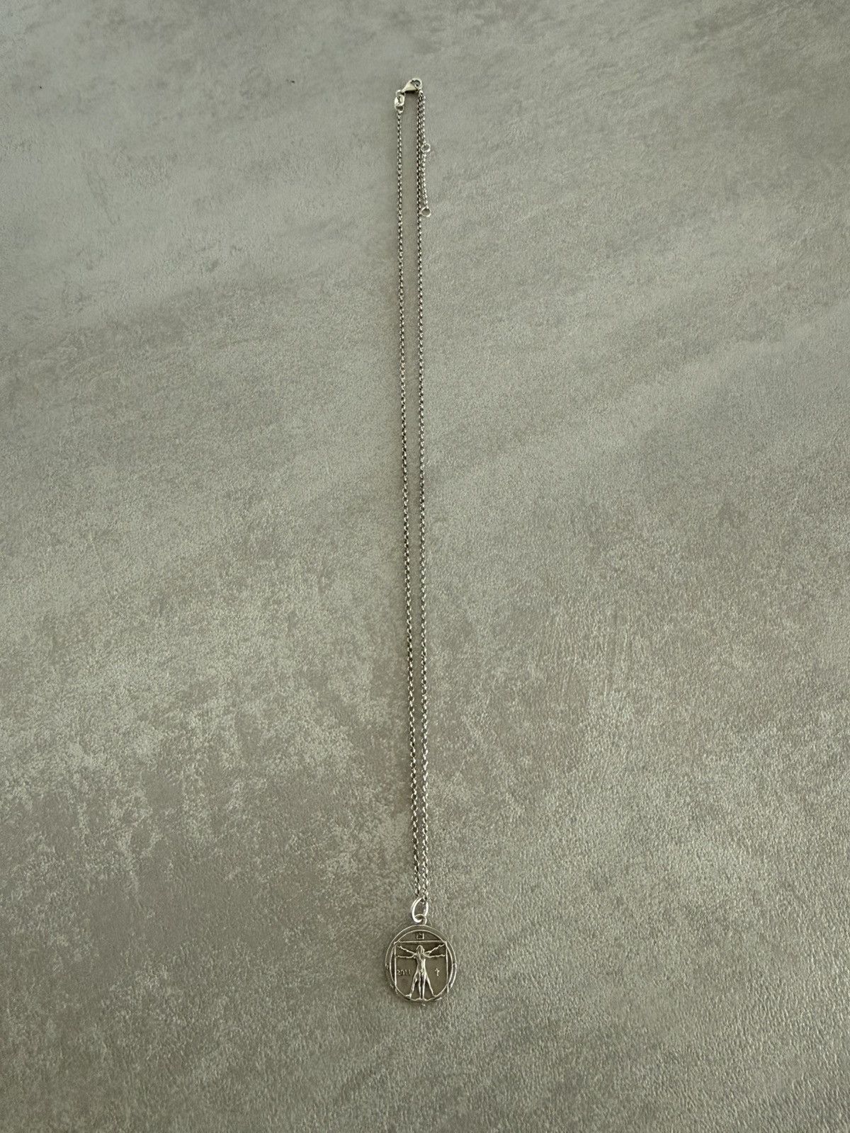 Other SERGE DENIMES Vitruvian Man Necklace Size ONE SIZE - 2 Thumbnail