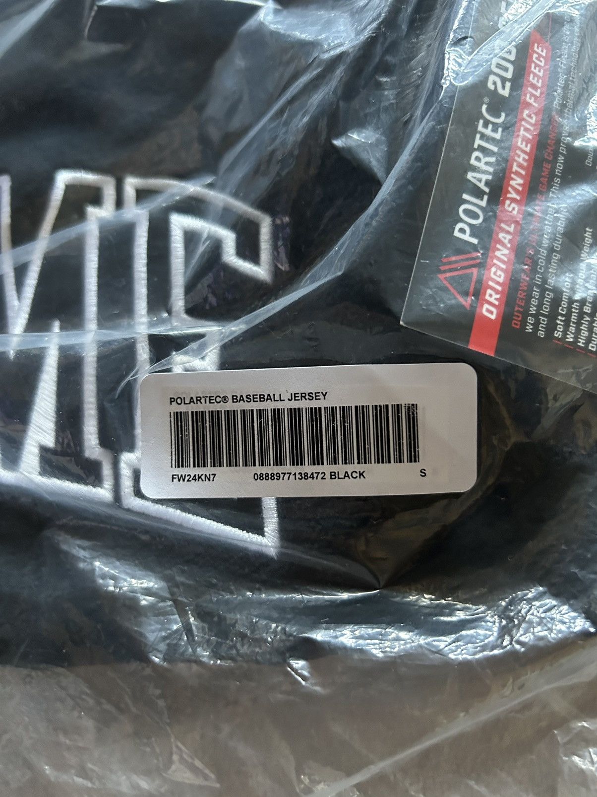 Supreme Supreme Polartec Baseball Jersey Size US S / EU 44-46 / 1 - 6 Thumbnail