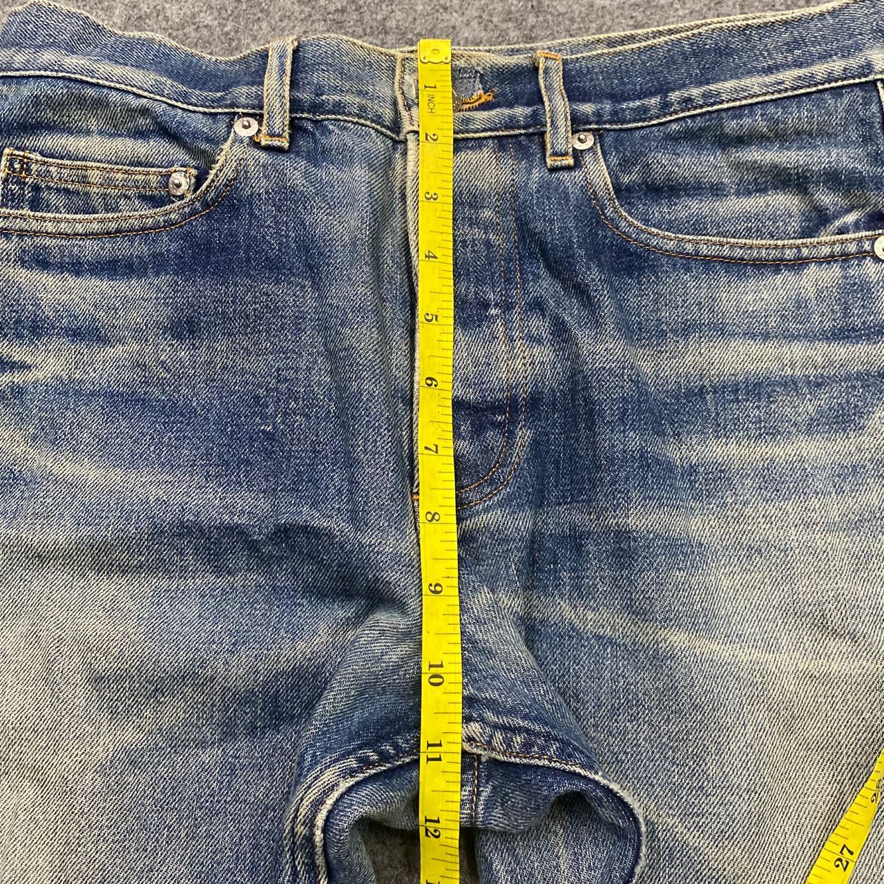 A.P.C. 💥Best Offer💥Vintage APC Selvegde Redline Distressed Denim Size US 31 - 5 Thumbnail