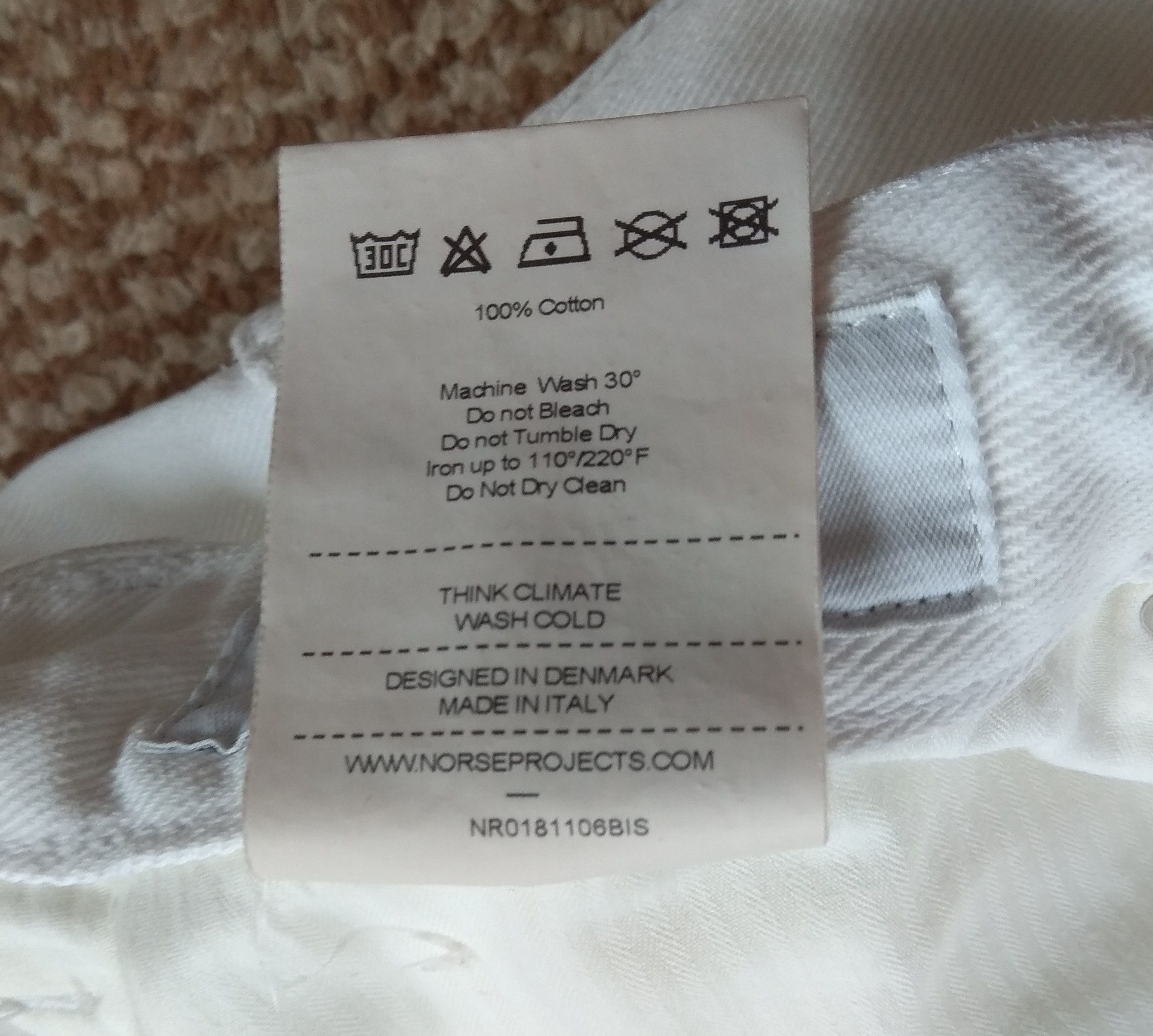 Norse Projects Norse Projects Edward Twill Denim Jeans regular fit Size US 36 / EU 52 - 12 Thumbnail