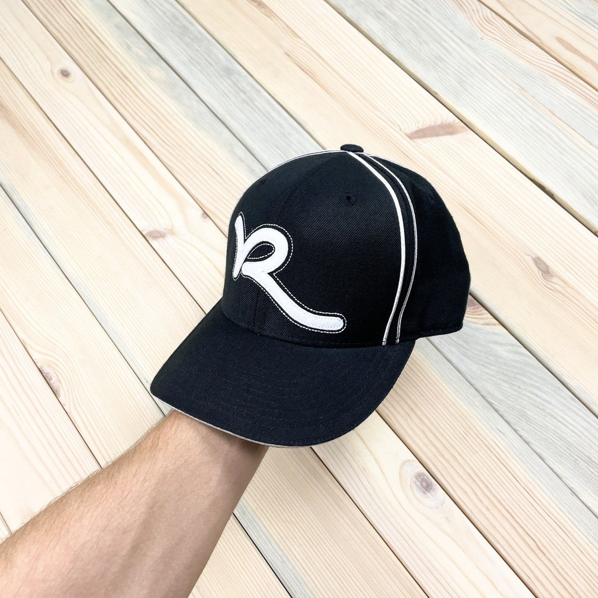 Japanese Brand × Rocawear Vintage Rocawear baseball cap Jay-Z Hip-Hop brand size 7 Y2K Size ONE SIZE - 1 Thumbnail