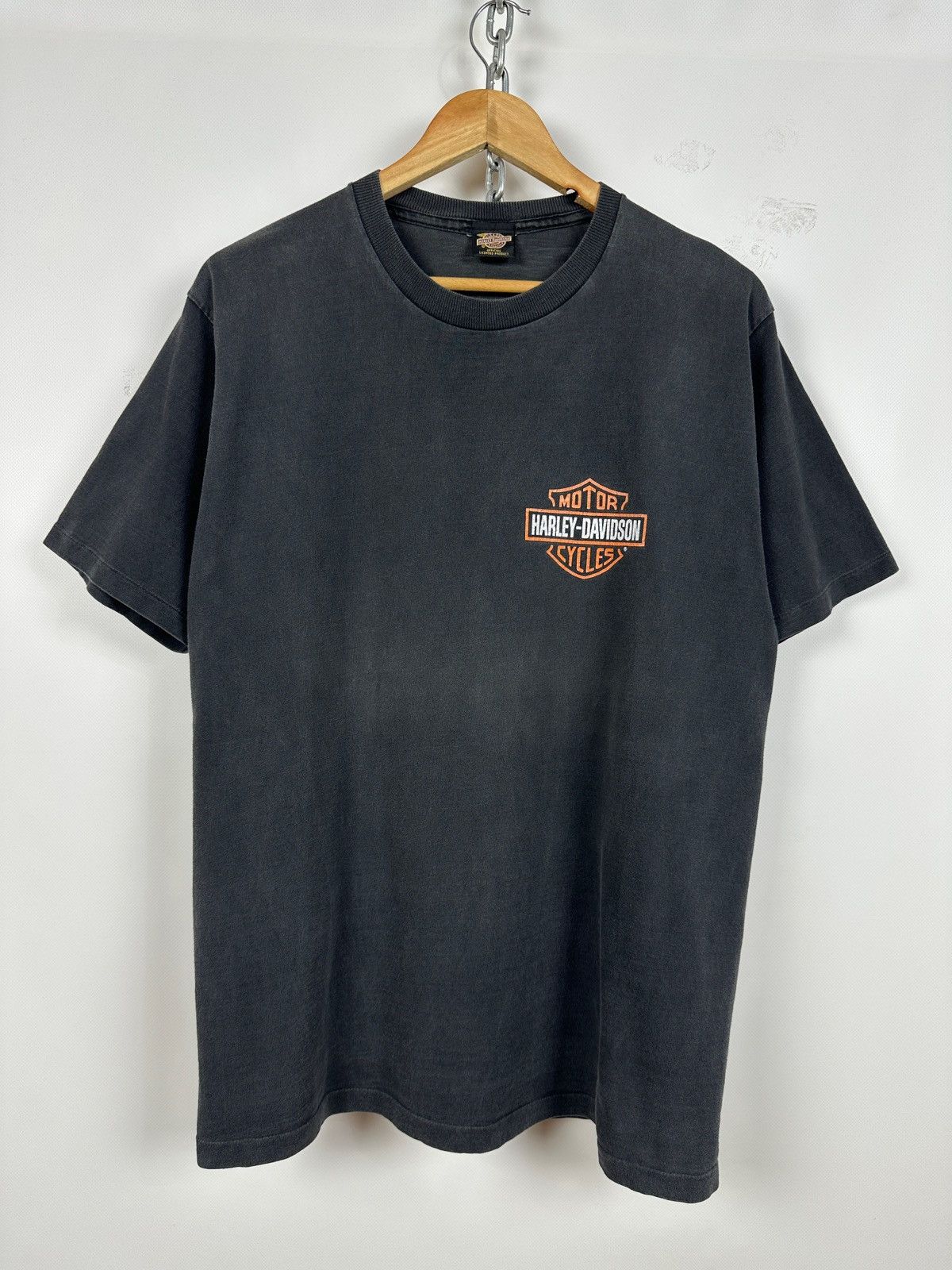 Harley Davidson 1994 Harley Davidson Looney Tunes Yosemite Dam Fade T-Shirt Size US L / EU 52-54 / 3 - 2 Thumbnail