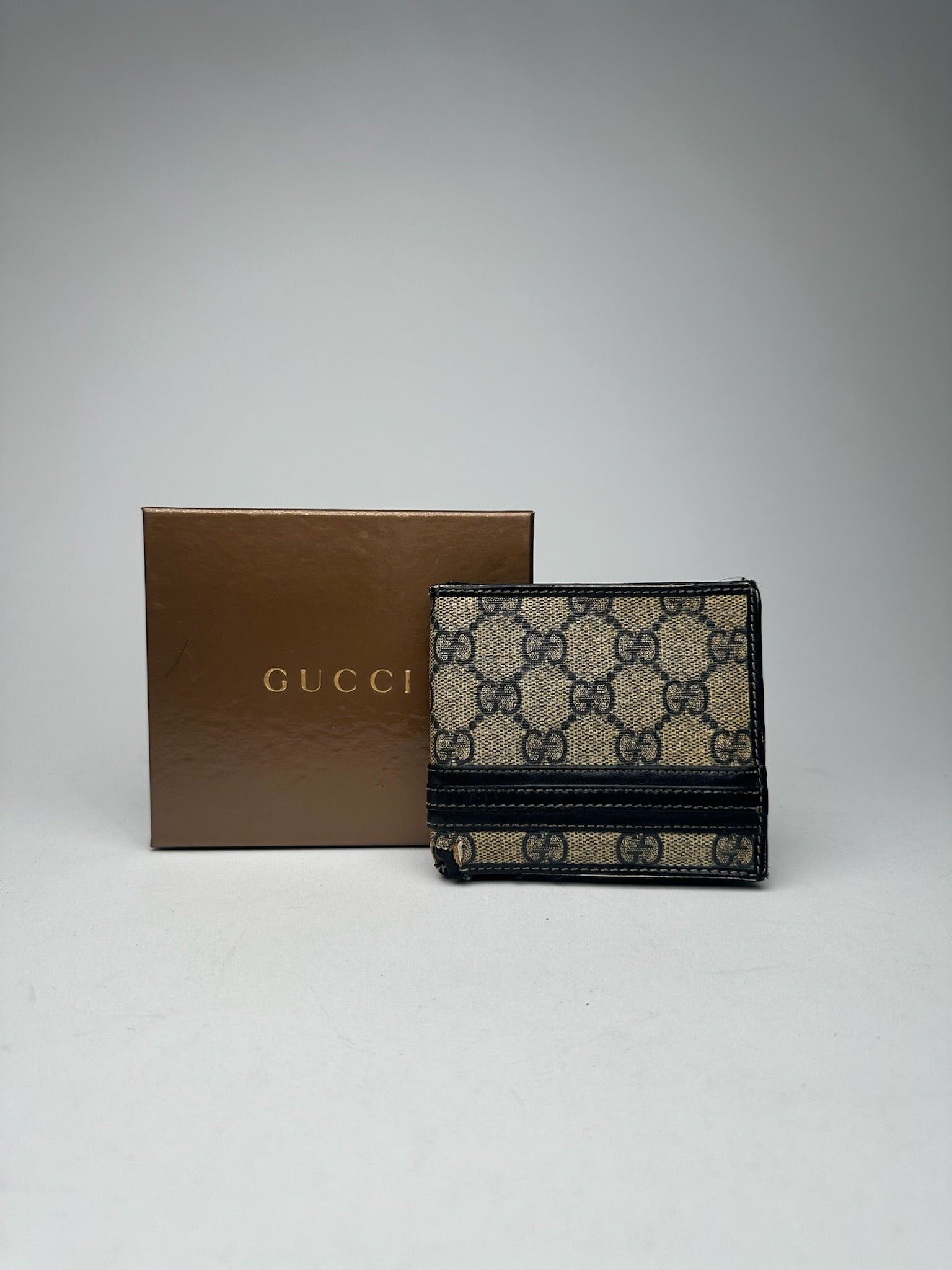 Gucci Vintage Ophidia Monogram Leather Wallet Size ONE SIZE - 1 Thumbnail