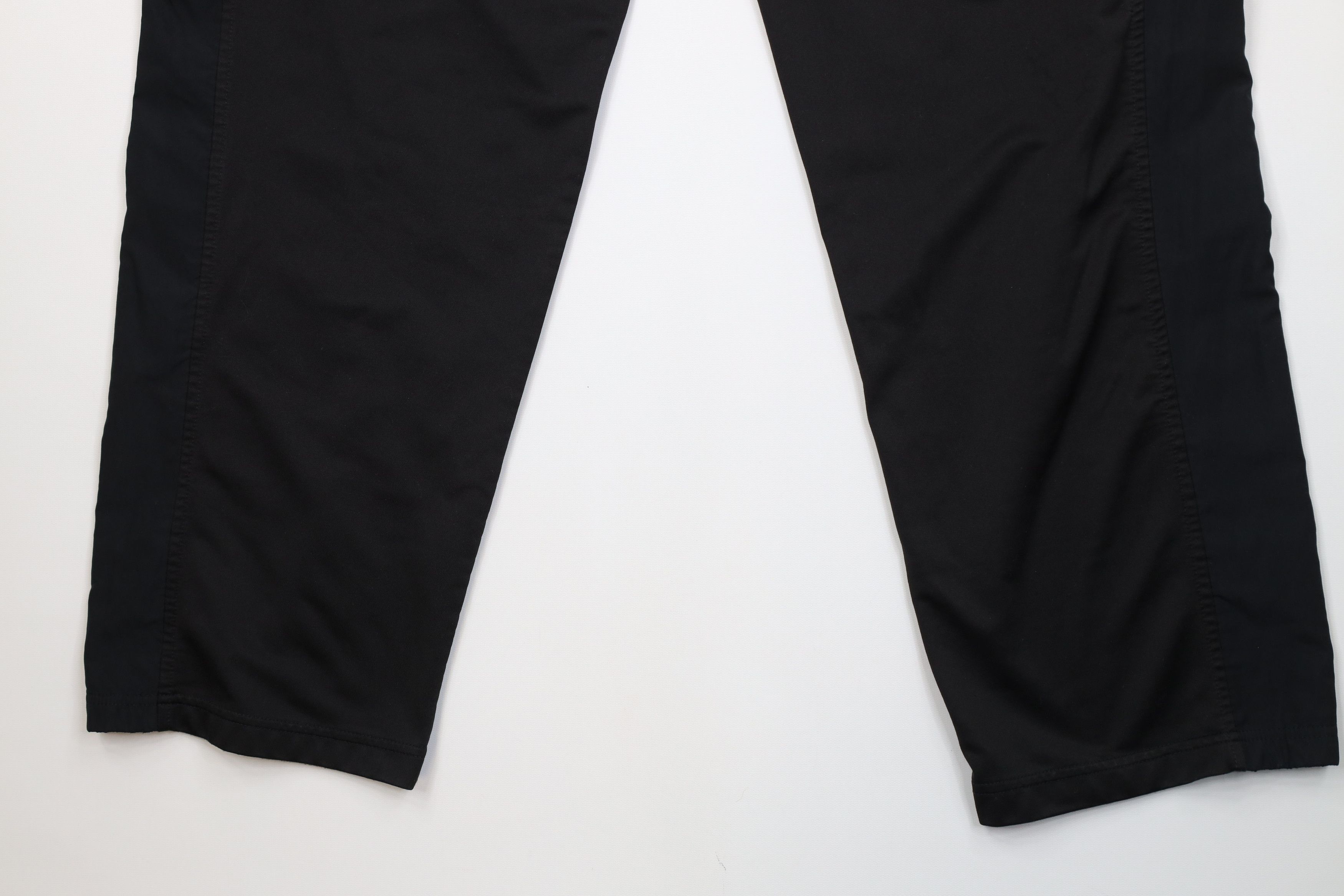 Adidas Vintage 90s Adidas Spell Out Wide Leg Cargo Pants Black Size US 38 / EU 54 - 14 Thumbnail