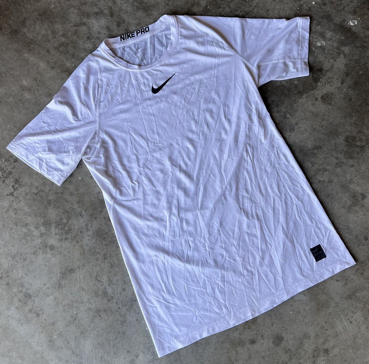 Nike × Vintage Nike Pro T Shirt Size Medium Size US M / EU 48-50 / 2 - 1 Thumbnail