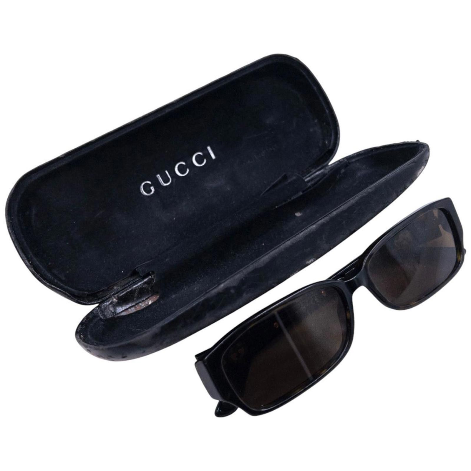 Gucci Vintage Gucci Tortoise Shell Sunglasses Size ONE SIZE - 8 Thumbnail