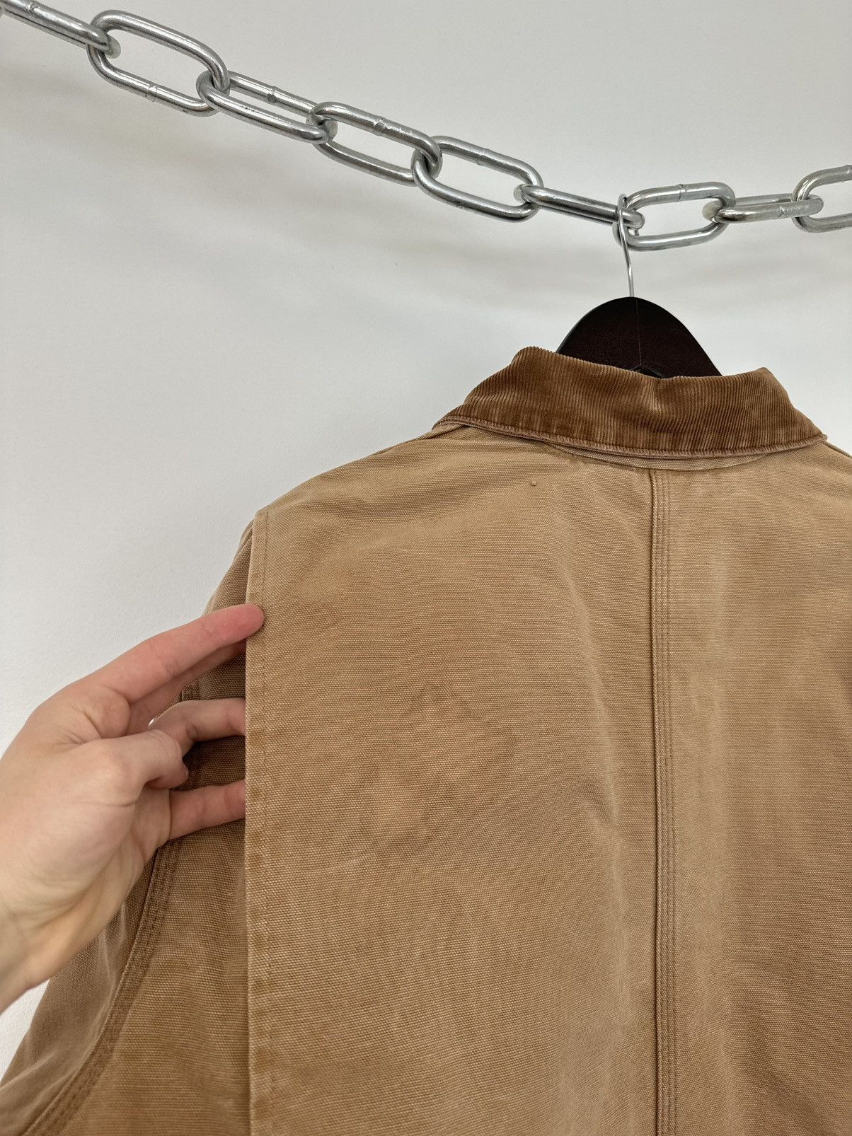 Carhartt Vintage 90s Carhartt USA Distressed Cropped Detroit Jacket Size US S / EU 44-46 / 1 - 15 Thumbnail