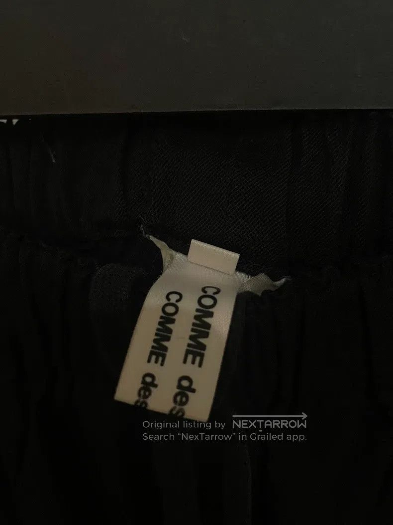 Comme des Garcons Comme Des Garcons size XS Black drawstring wide-leg pants Size 24" / US 00 / IT 34 - 4 Thumbnail