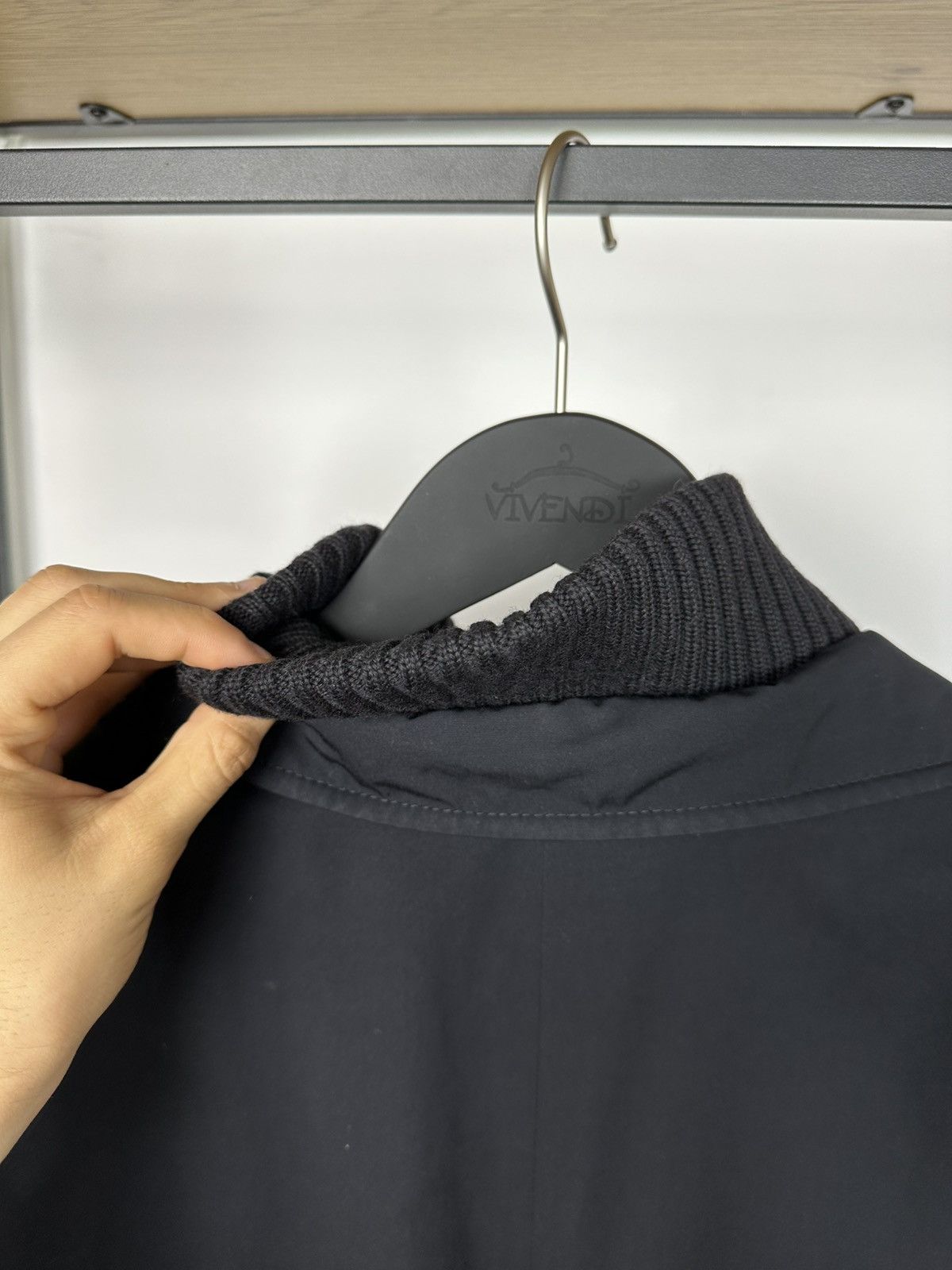 Moncler Moncler Lesparre Giubbotto Men’s Jacket Down Dark Blue 3 Sz Size US L / EU 52-54 / 3 - 13 Thumbnail