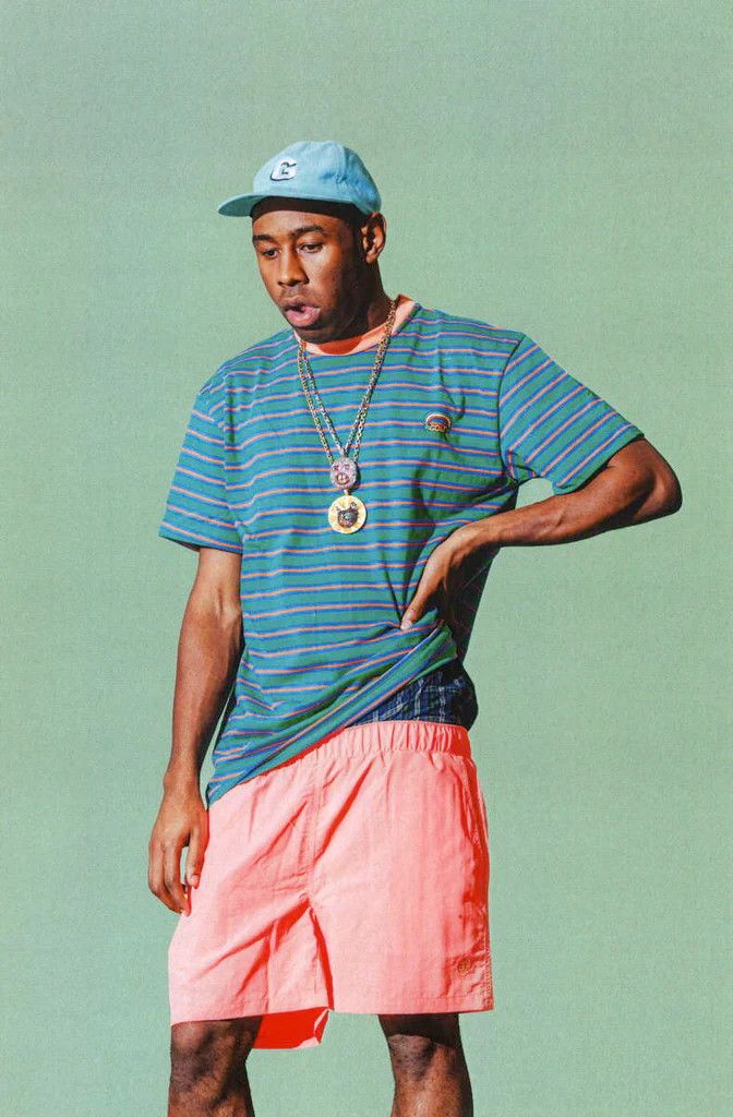 Golf Wang 2015 Rainbow striped T-shirt Size US M / EU 48-50 / 2 - 5 Thumbnail