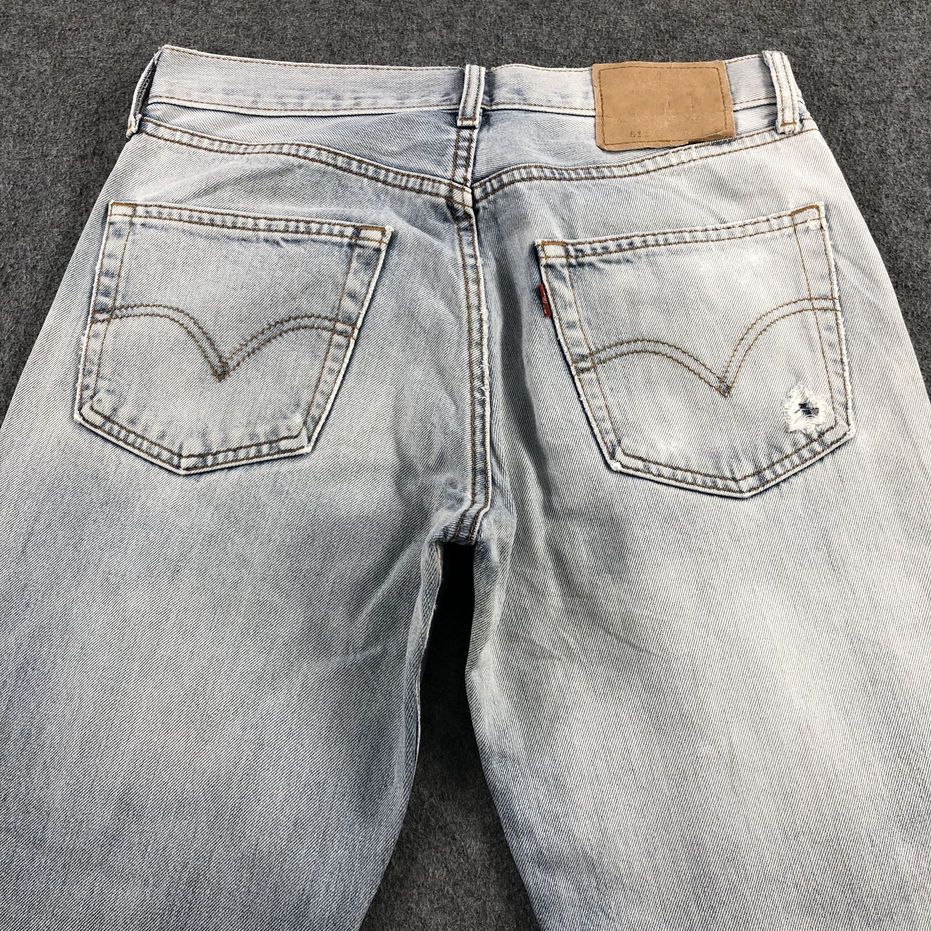 Levi's 90s Vintage Light Wash Levis 511 Jeans-J1920 Size US 31 - 4 Thumbnail