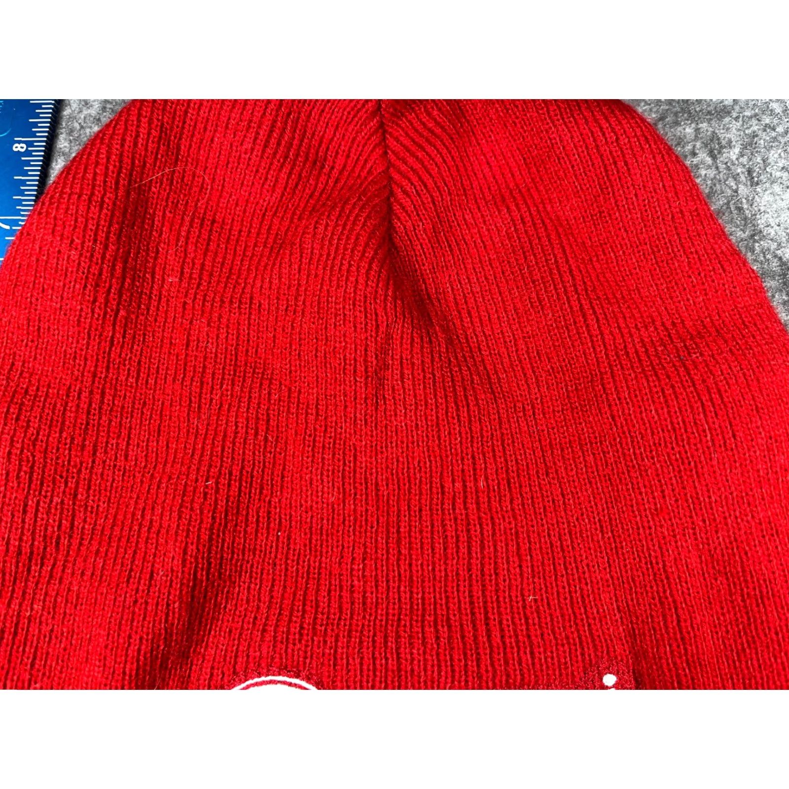 Sugar VINTAGE Crossland Pepsi Zero Sugar Beanie Toque Adult One Size Red Knit 100% Acrylic Hat Mens Beanie, Red, 1990s, Soda, Logo Size ONE SIZE - 3 Thumbnail