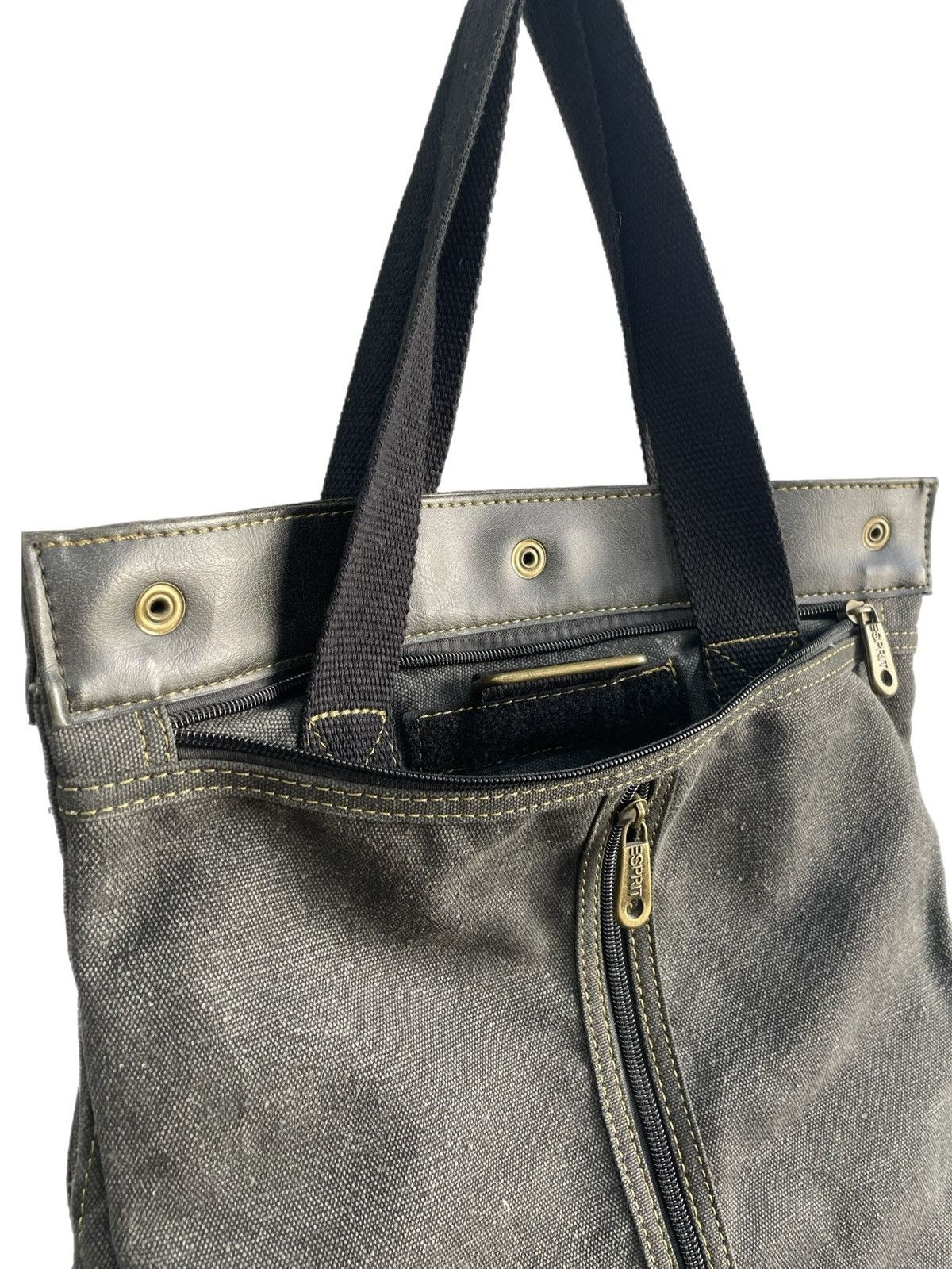 Diesel Diesel style grey canvas shoulder bag utility army y2k hype Size ONE SIZE - 15 Thumbnail