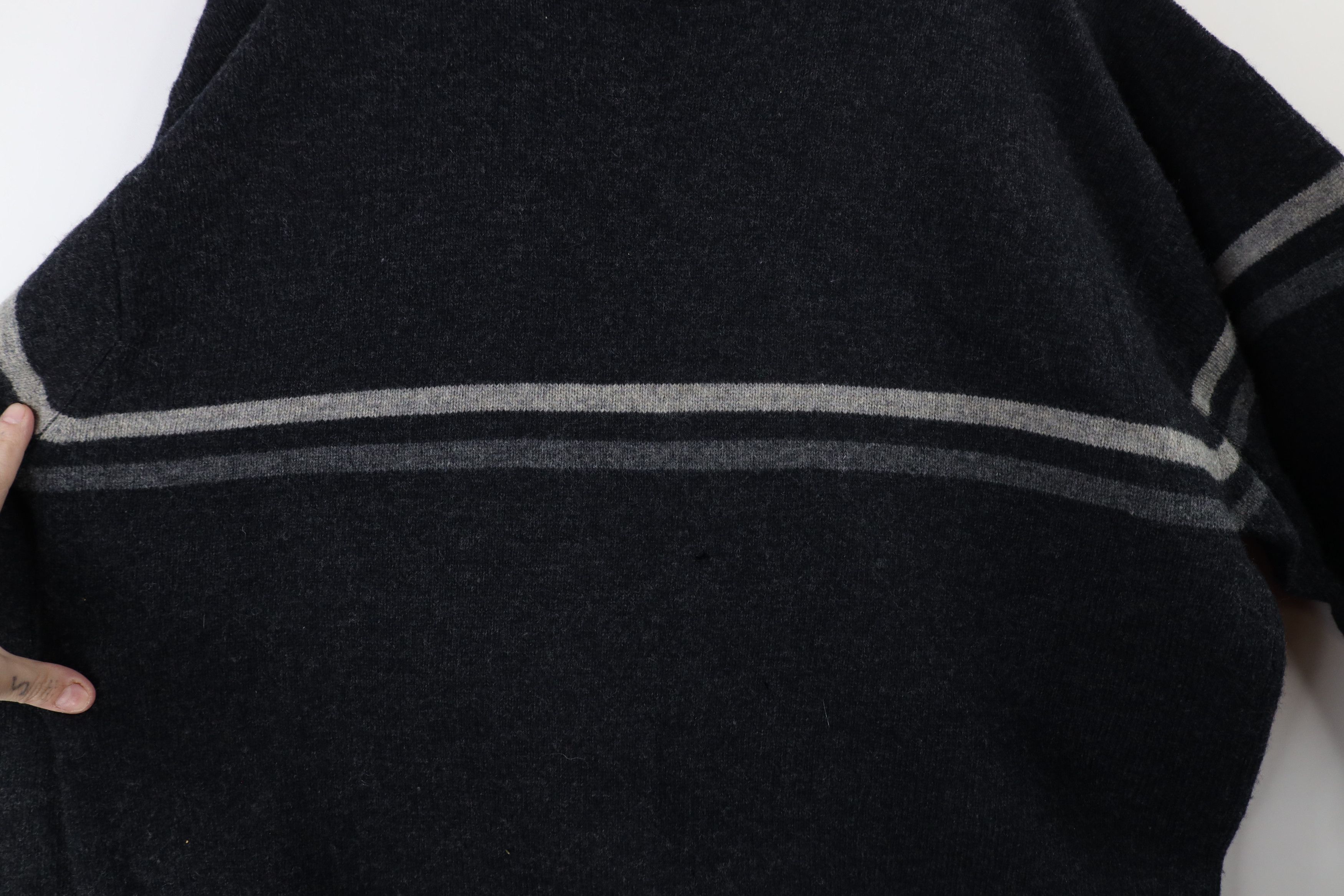 Vintage Vintage 90s Streetwear Lambswool Knit Crewneck Sweater Size US L / EU 52-54 / 3 - 4 Thumbnail