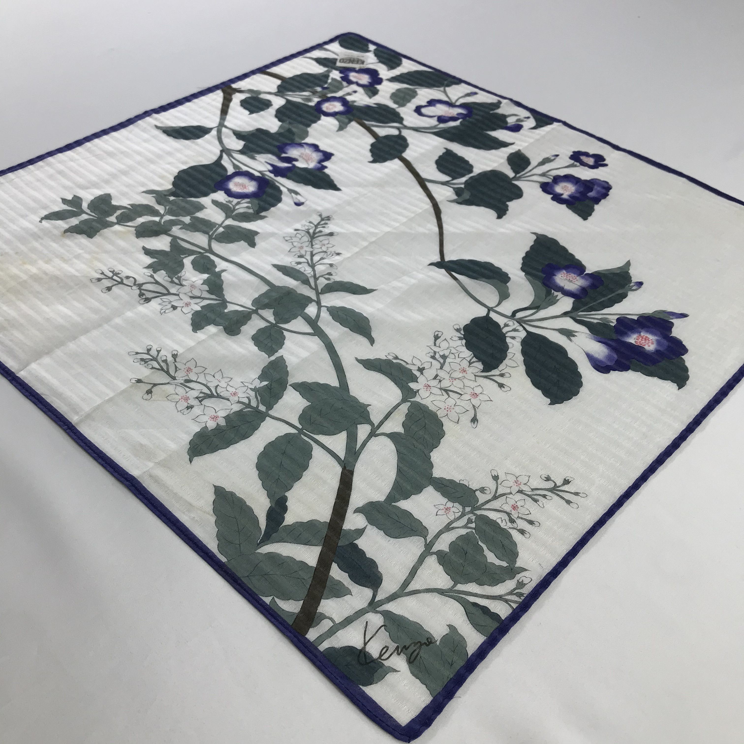Kenzo × Vintage Kenzo Bandana / Handkerchief / Neckerchief - S961 Size ONE SIZE - 2 Thumbnail