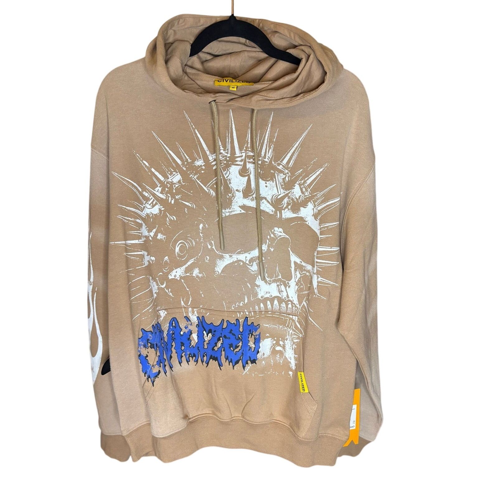 Civilized NWT SZ S - Civilized Beige/Blue Hoodie Size US S / EU 44-46 / 1 - 1 Thumbnail