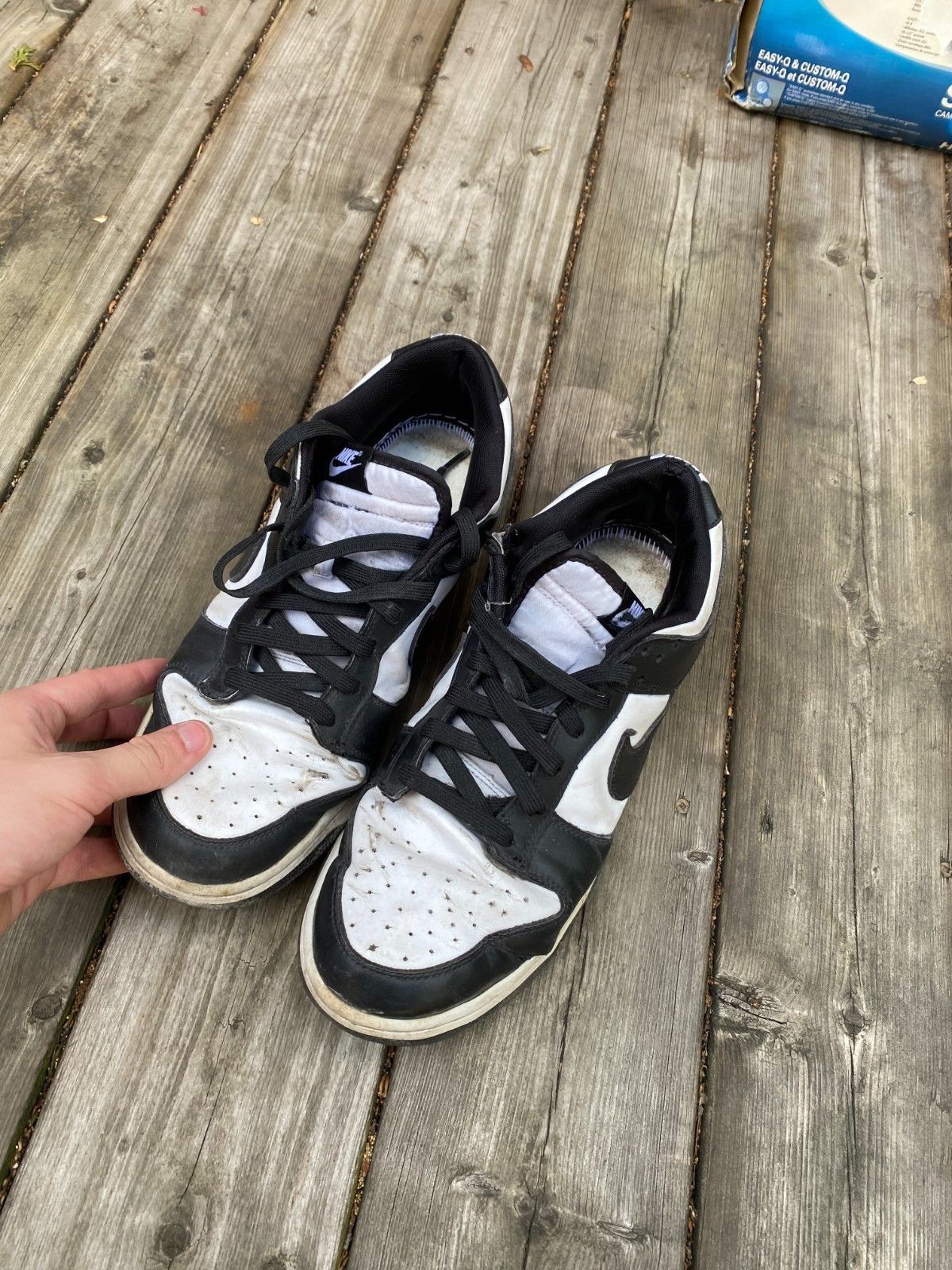 Nike Nike Dunk Low Men's Size 13 Retro White & Black Panda DD139 Size US 13 / EU 46 - 7 Thumbnail