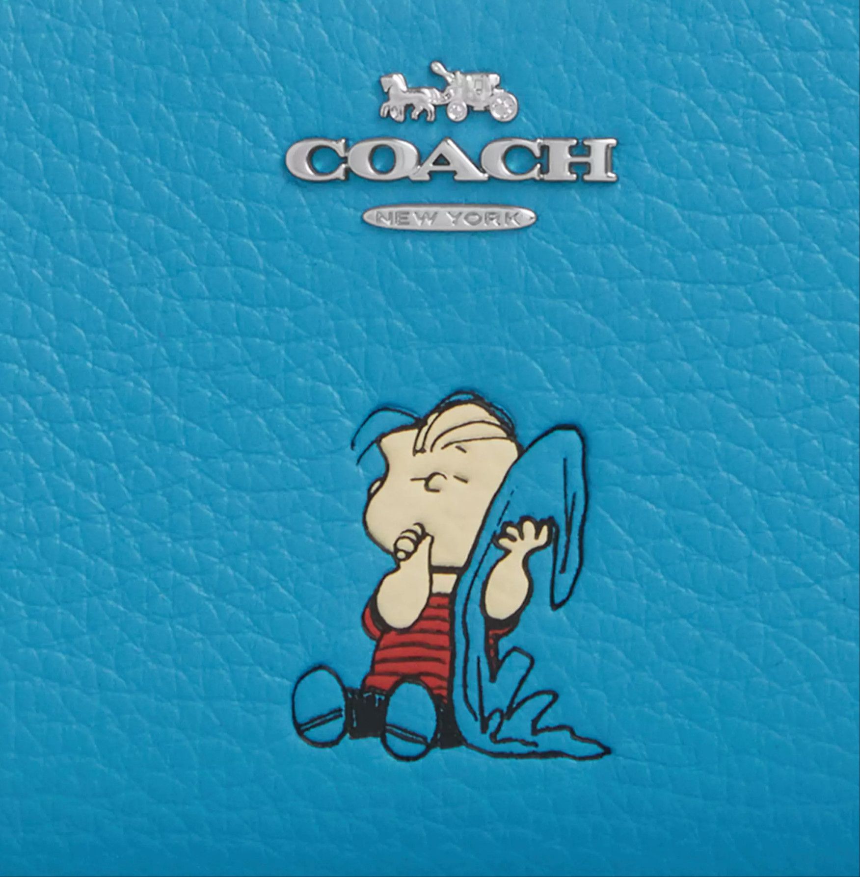 Coach Coach X Peanuts Snap Wallet With Linus CBN91 Size ONE SIZE - 9 Thumbnail