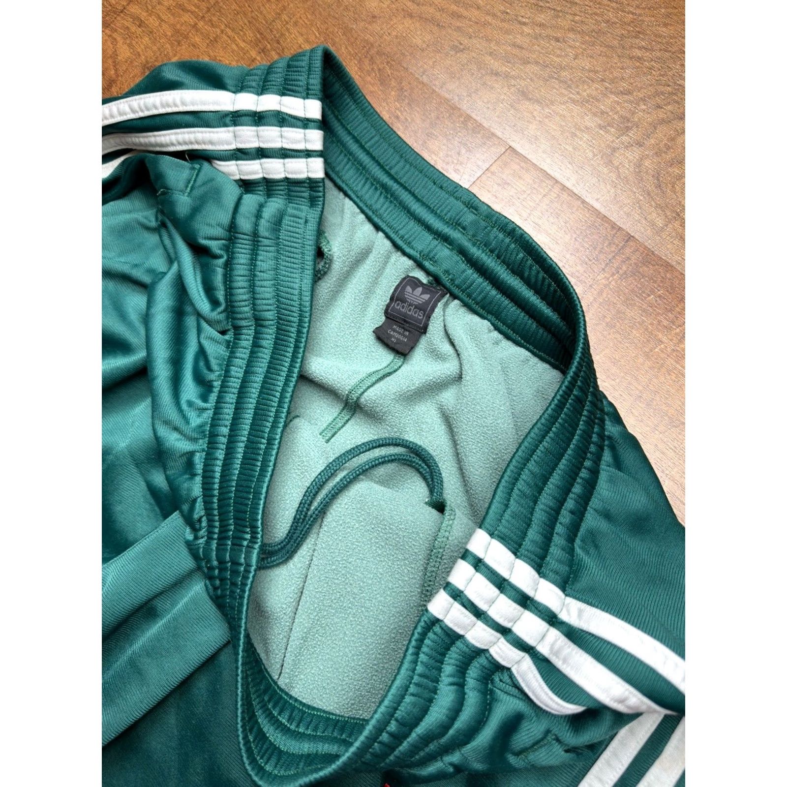 Adidas VINTAGE Adidas Kareem abdul-jabbar Warm Up Firebird Track Pants Men XL Teal Green Firebird Track Pants Mens XL Size US 36 / EU 52 - 6 Thumbnail