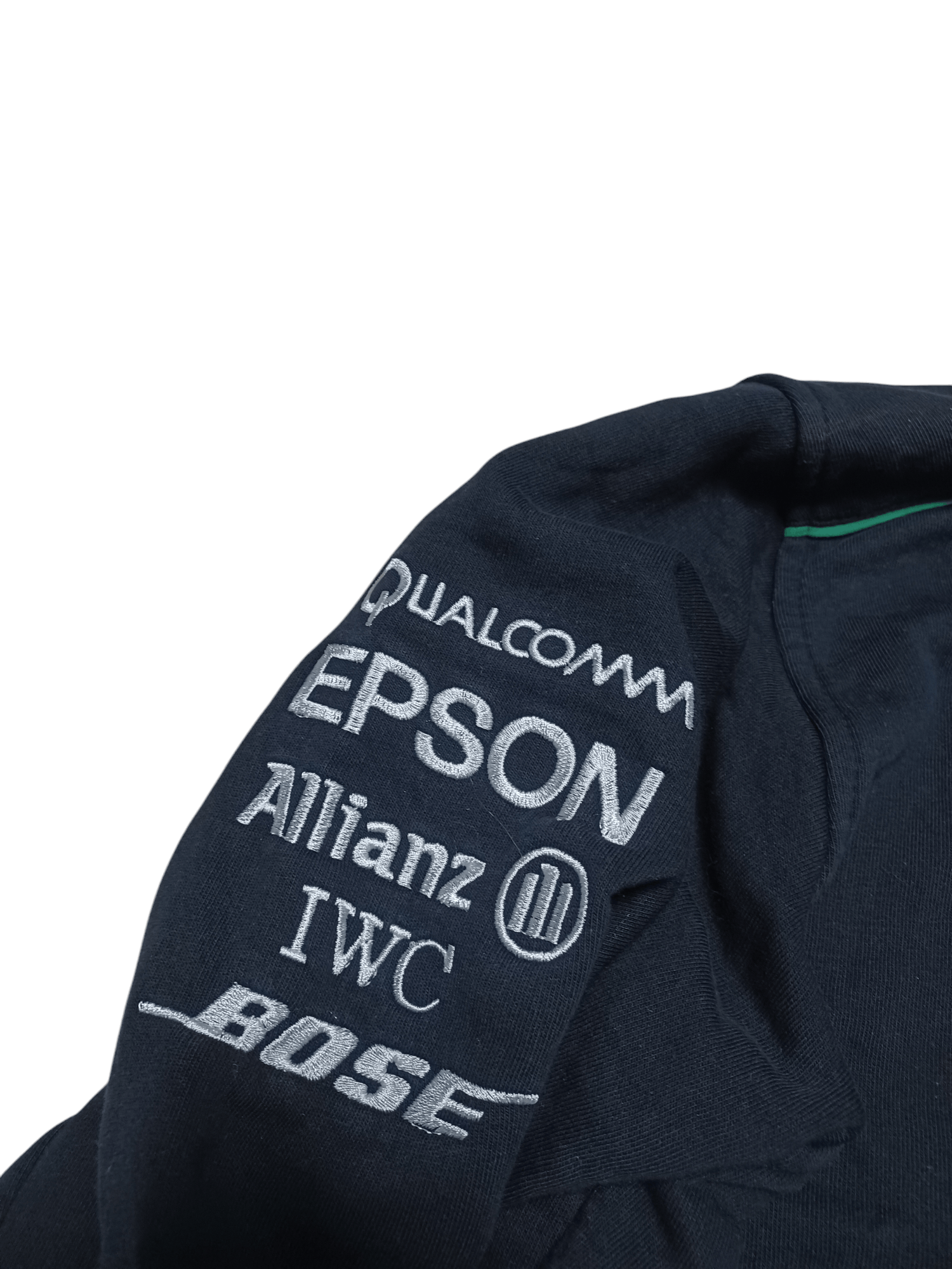 Mercedes-Benz MERCEDES BENZ PETRONAS VINTAGE RACING ZIP TRACK JACKET Size US M / EU 48-50 / 2 - 4 Thumbnail