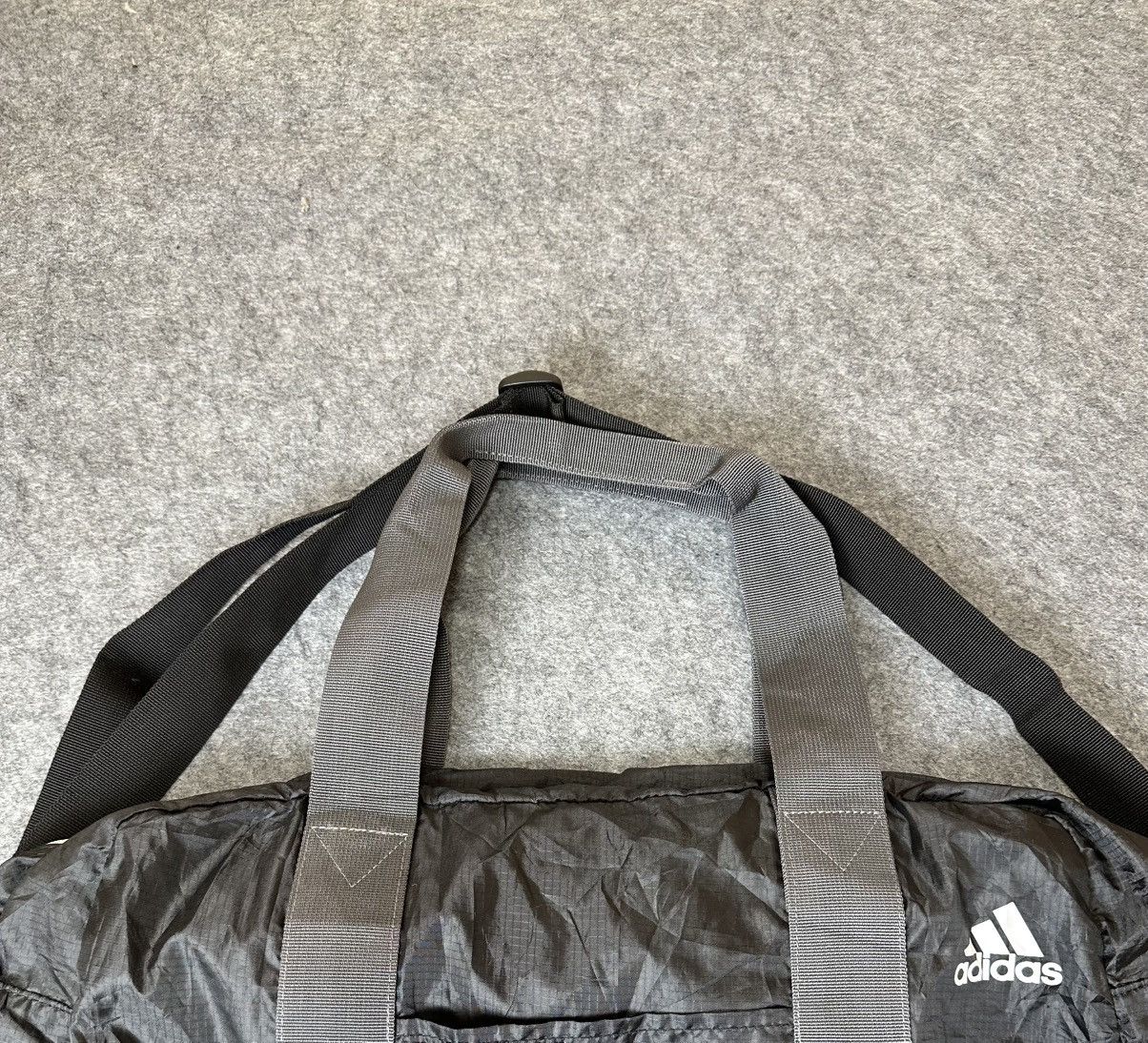 Adidas adidas Sport Bag featuring grey straps and a white logo. Size ONE SIZE - 6 Thumbnail