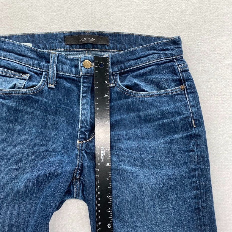 Vintage Joe's Jeans The Brixton Mens 29x32 Straight Dark Wash Blue Stretch Denim Jeans Size US 29 - 7 Thumbnail