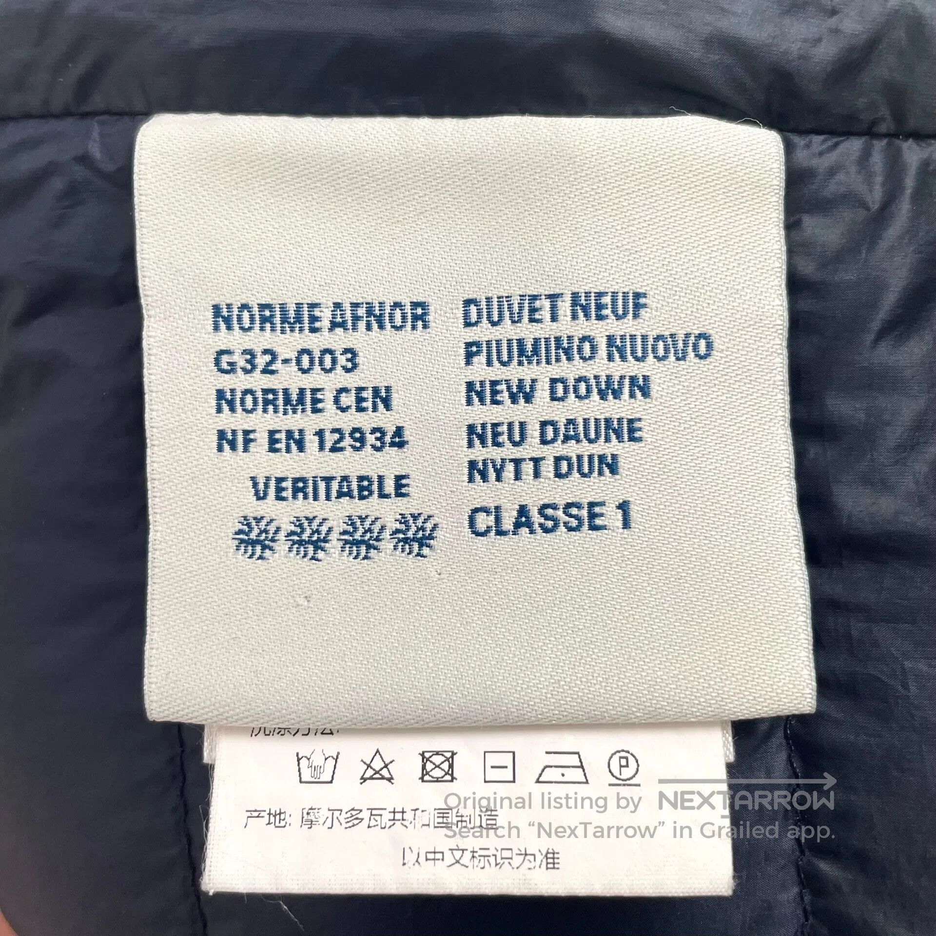 Moncler Moncler Color-block logo patch lapel zipper long-sleeve si Size US L / EU 52-54 / 3 - 7 Thumbnail