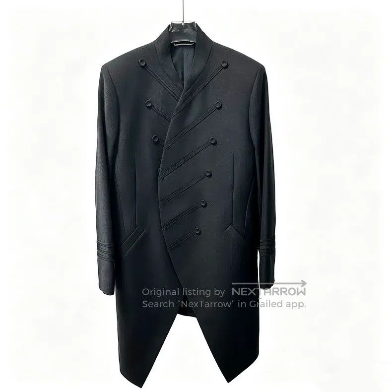 Dior Dior Black, court style, tuxedo coat Size US M / EU 48-50 / 2 - 1 Thumbnail