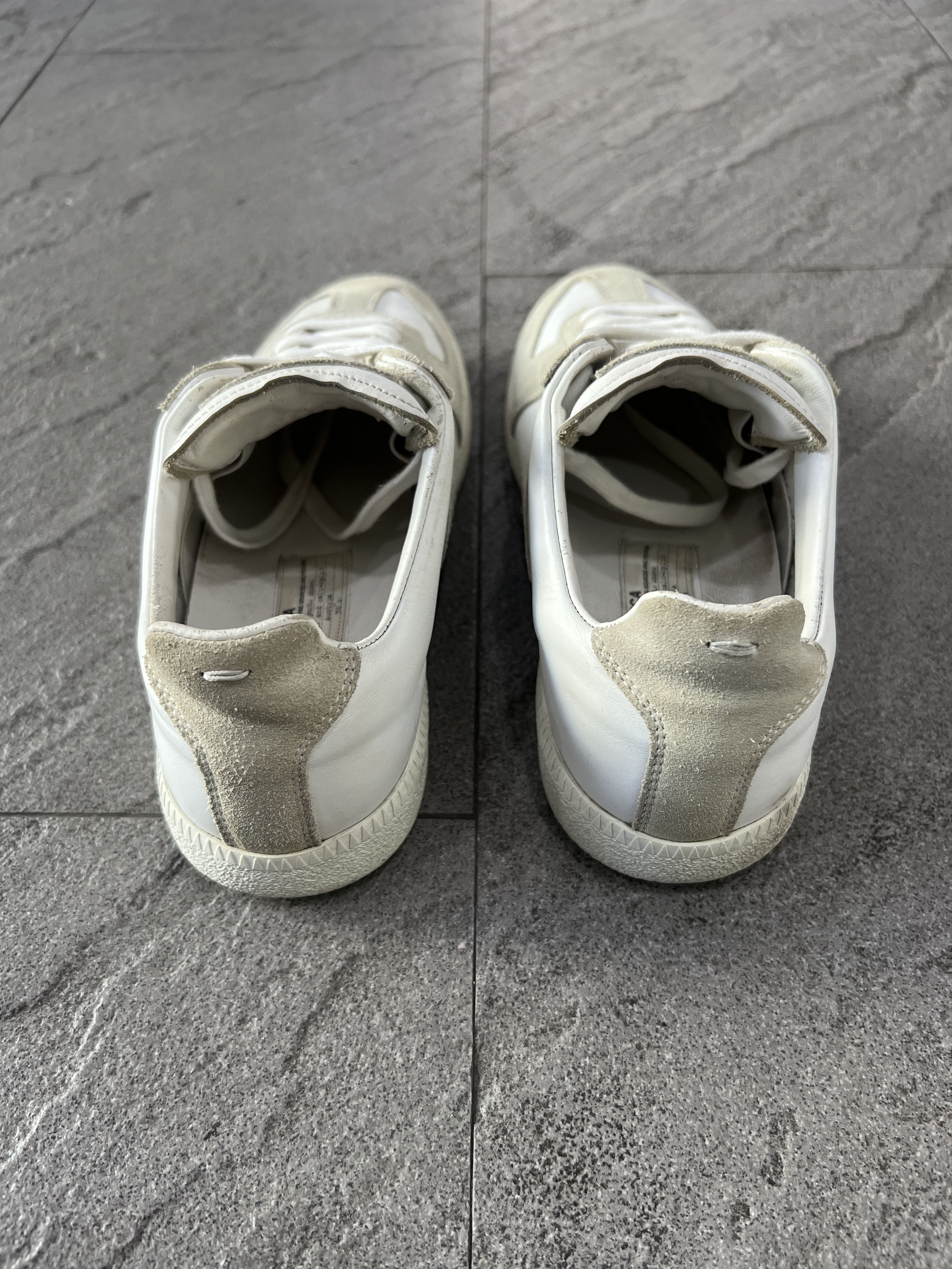 Maison Margiela Maison Margiela Replica GAT Low Top Sneaker White Cream EU39 Size US 9 / IT 39 - 5 Thumbnail
