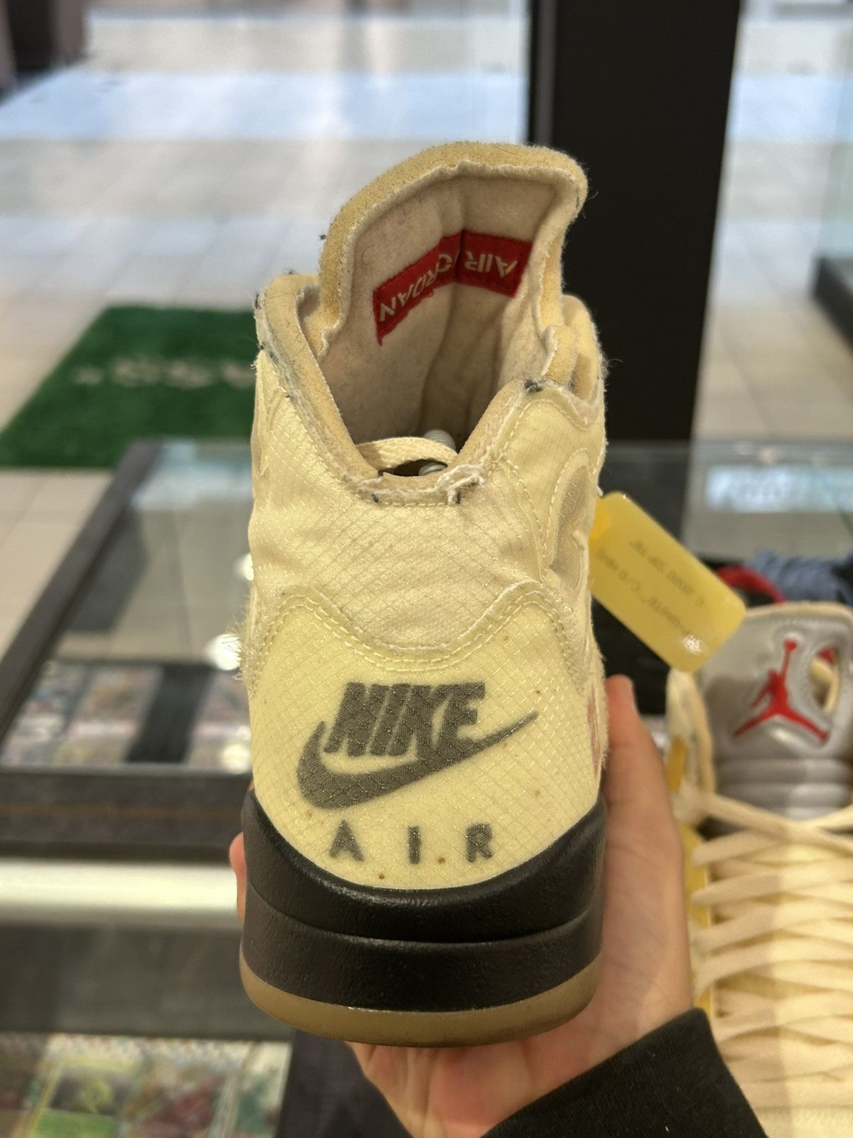 Jordan Brand × Off-White Jordan 5 offwhite sail Size US 9 / EU 42 - 8 Thumbnail