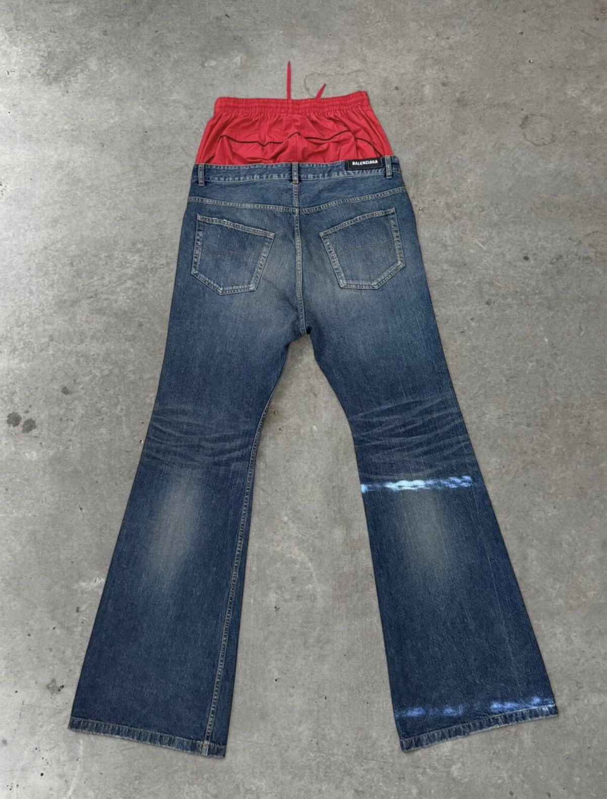 Balenciaga balenciaga layered basketball short jeans Size US 31 - 3 Thumbnail