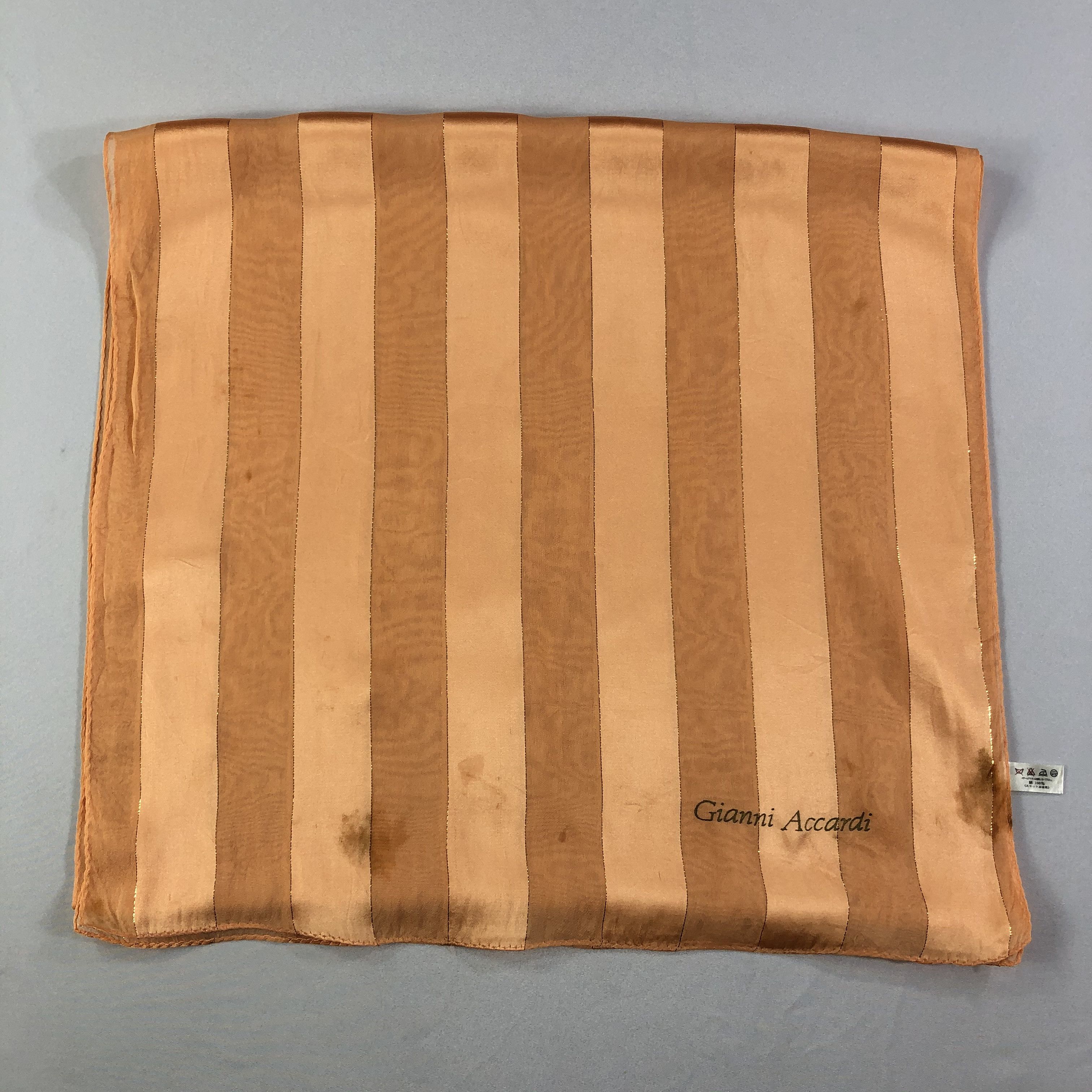 Vintage Vintage Gianni Accardi Silk Scarf Size ONE SIZE - 3 Thumbnail