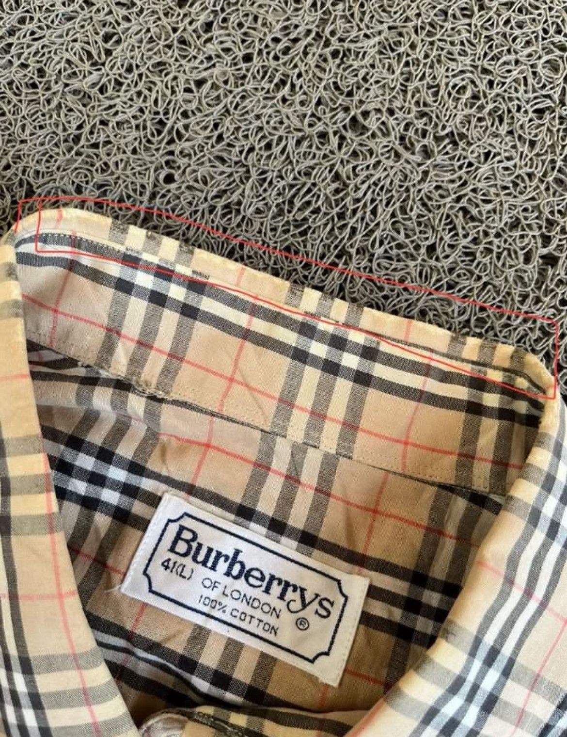 Burberry Burberry Nova Check Button Up Size US L / EU 52-54 / 3 - 3 Thumbnail