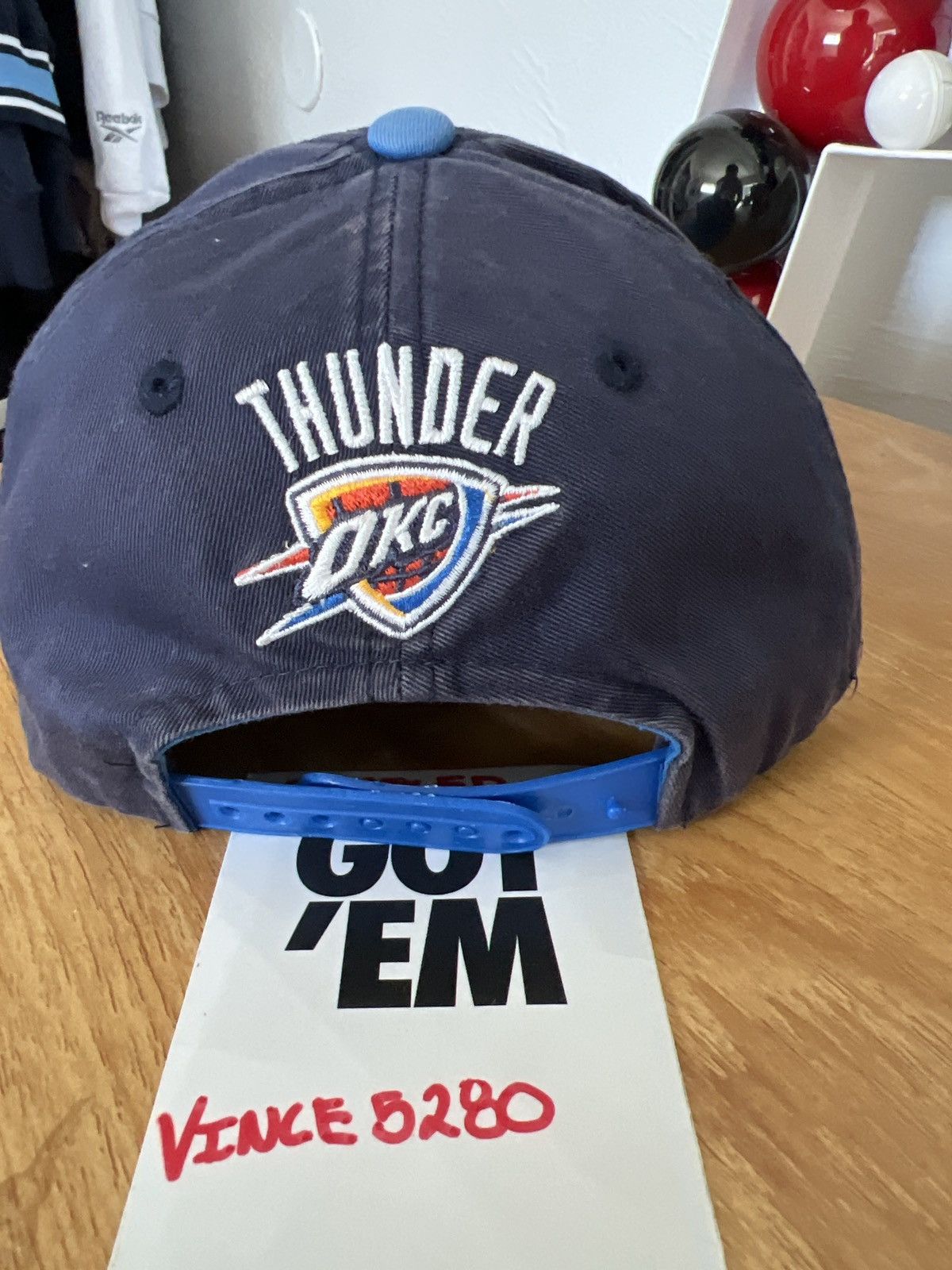 Adidas Vintage X OKC Thunder SnapBack Size ONE SIZE - 2 Thumbnail