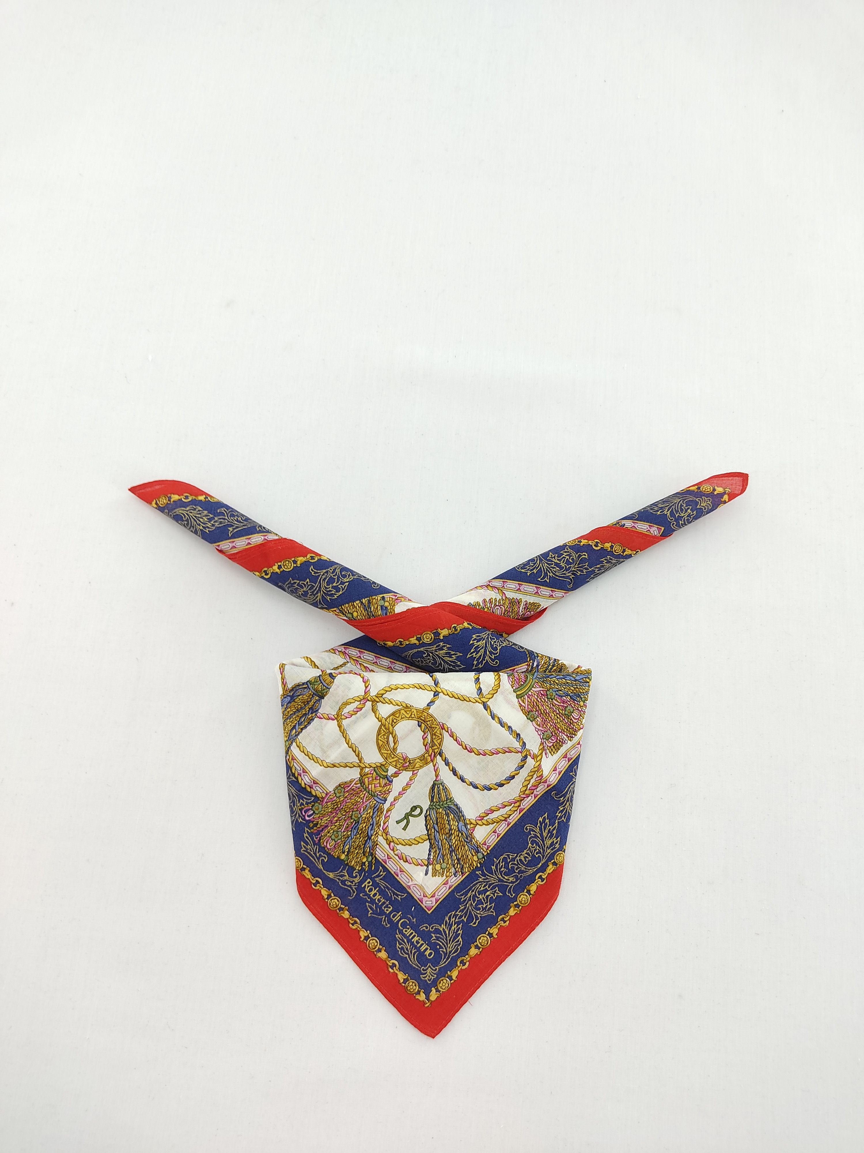 Roberta di Camerino Roberta Di Camerino Handkerchief / Neckwear / Bandana Size ONE SIZE - 2 Thumbnail