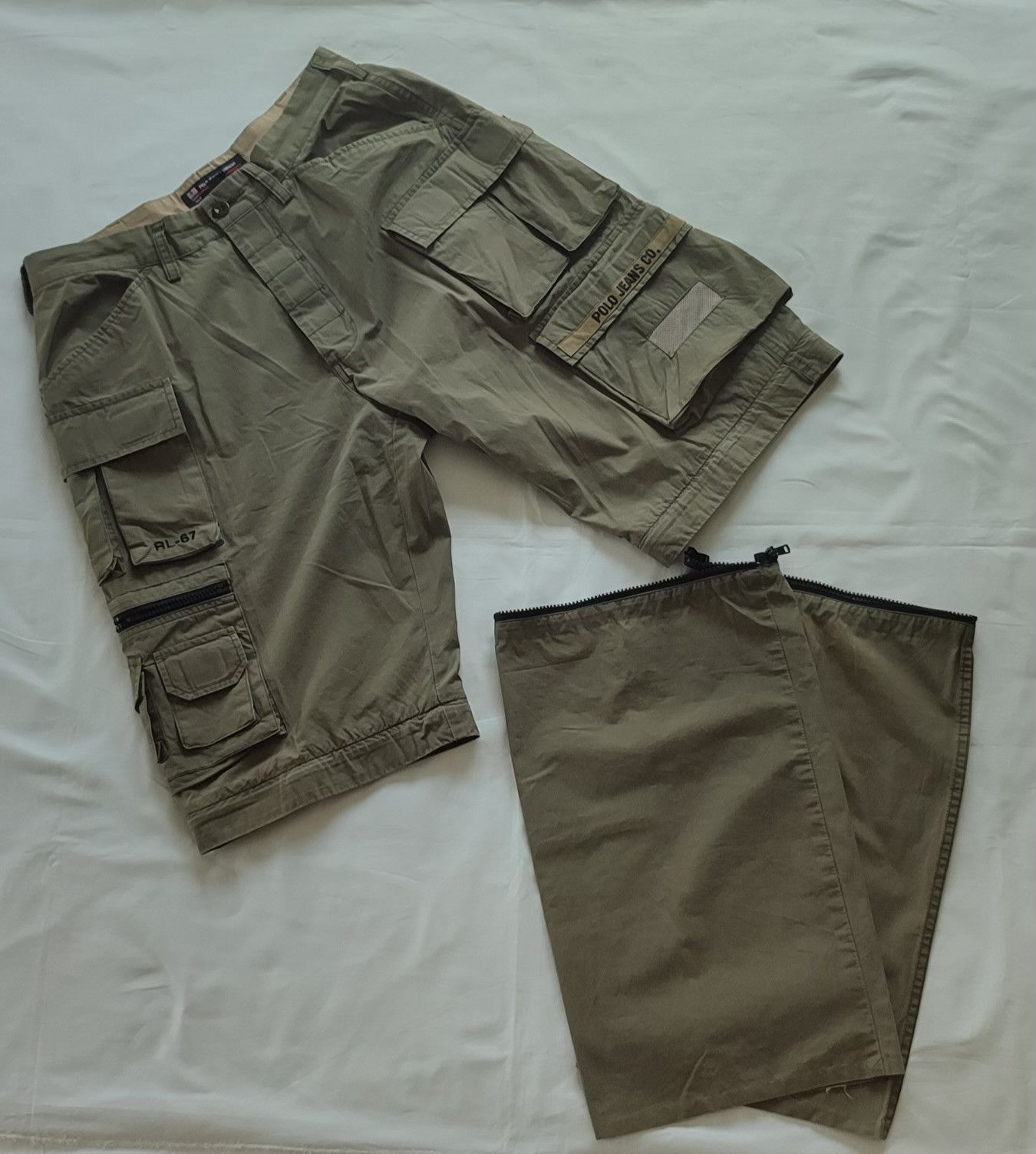 Polo Ralph Lauren Vintage 90s/Y2K Polo Jeans Ralph Lauren Convertible Pants Size US 30 / EU 46 - 9 Thumbnail
