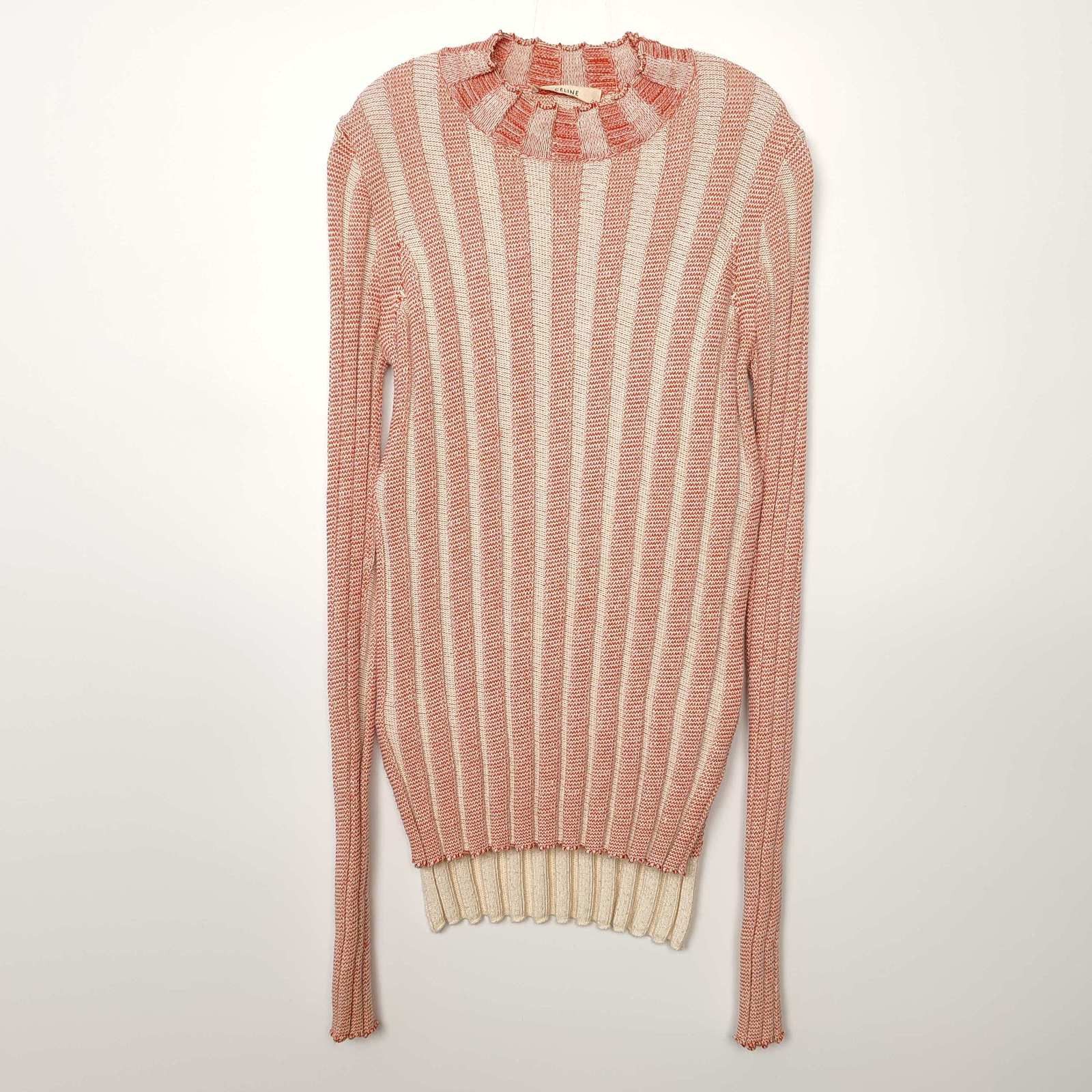 Celine Celine Striped Knit Sweater Size XS Size XS / US 0-2 / IT 36-38 - 1 Thumbnail